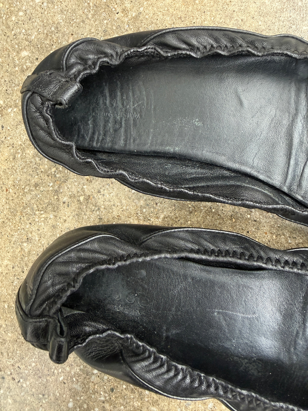 vintage gucci ballet flats US 5