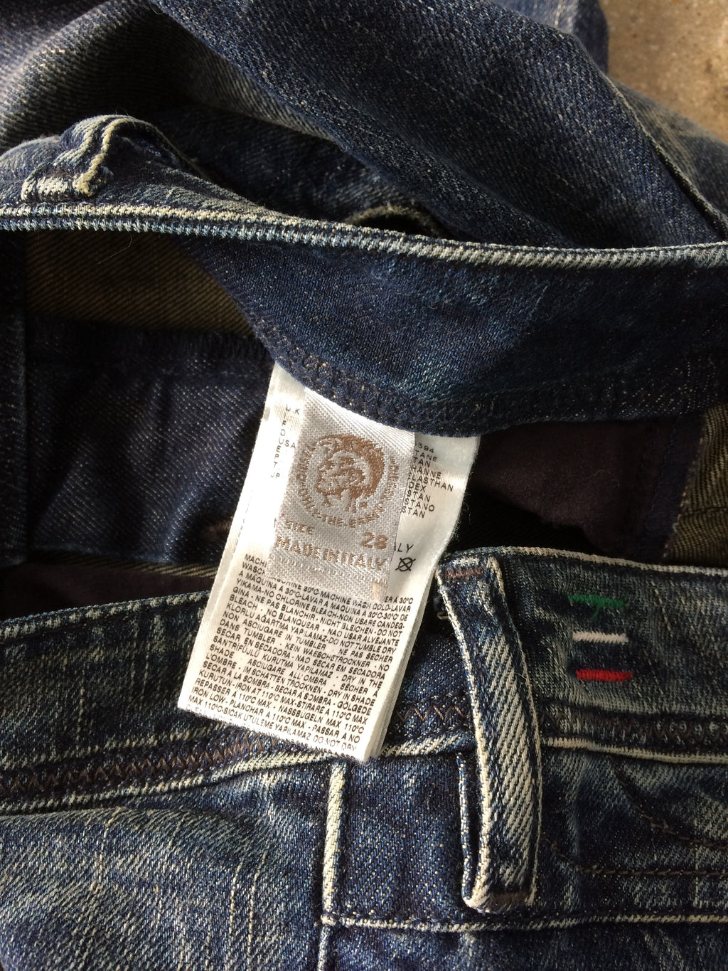 vintage diesel jeans