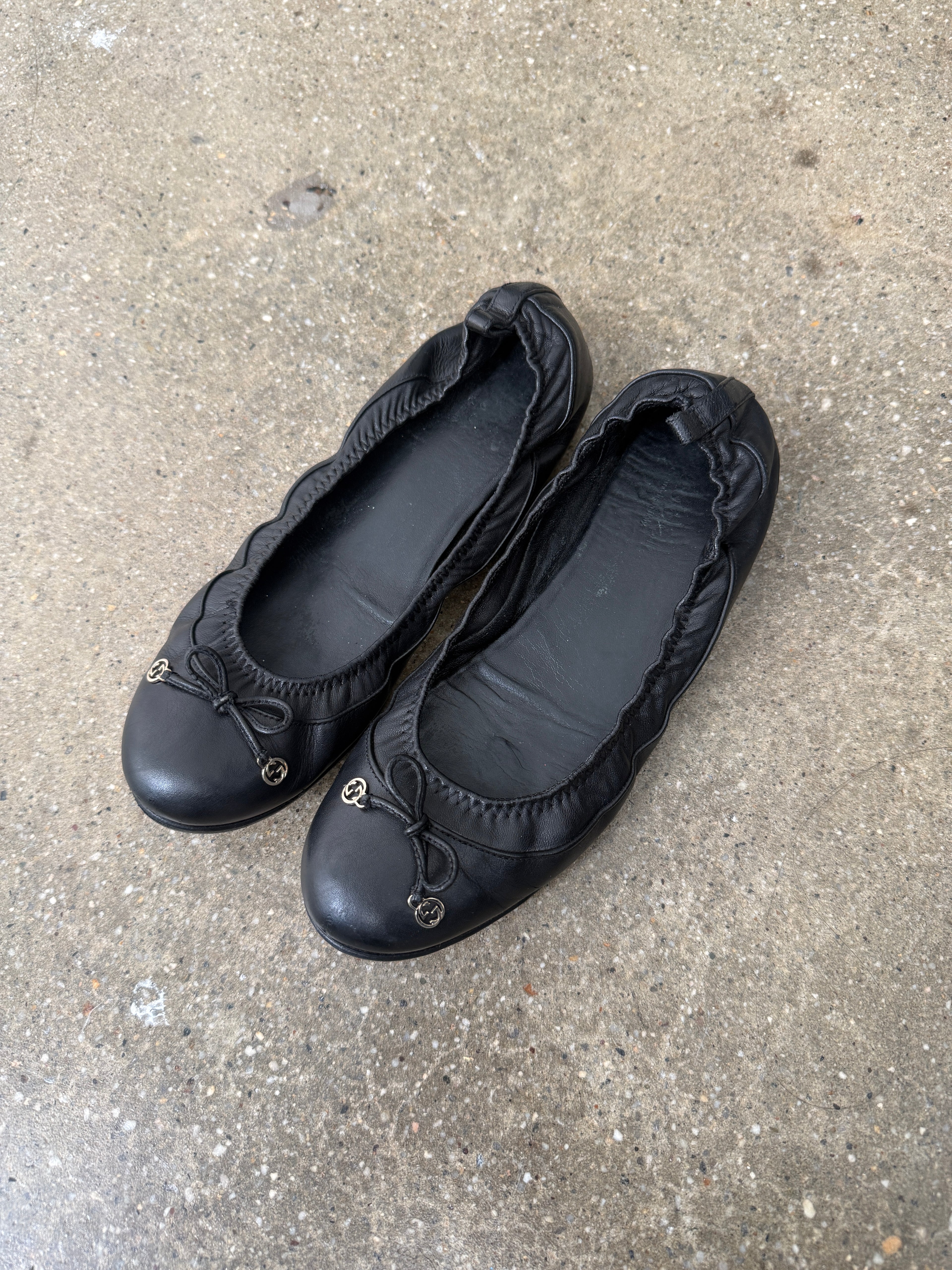 vintage gucci ballet flats US 5