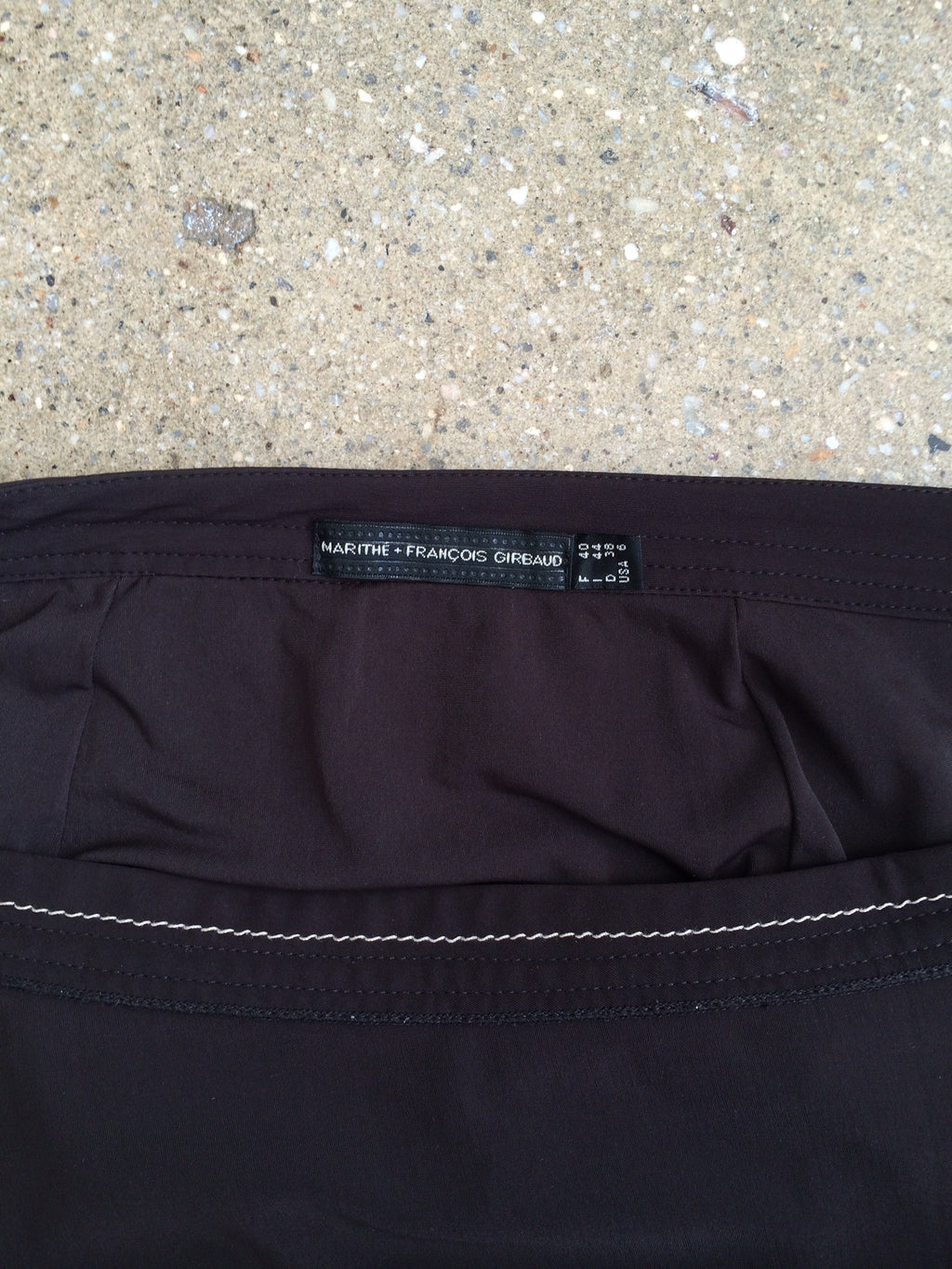 marithé + françois girbaud brown skirt