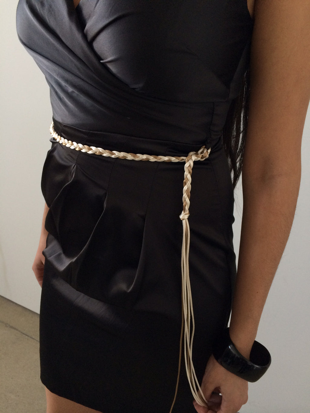 phard braided detail dress