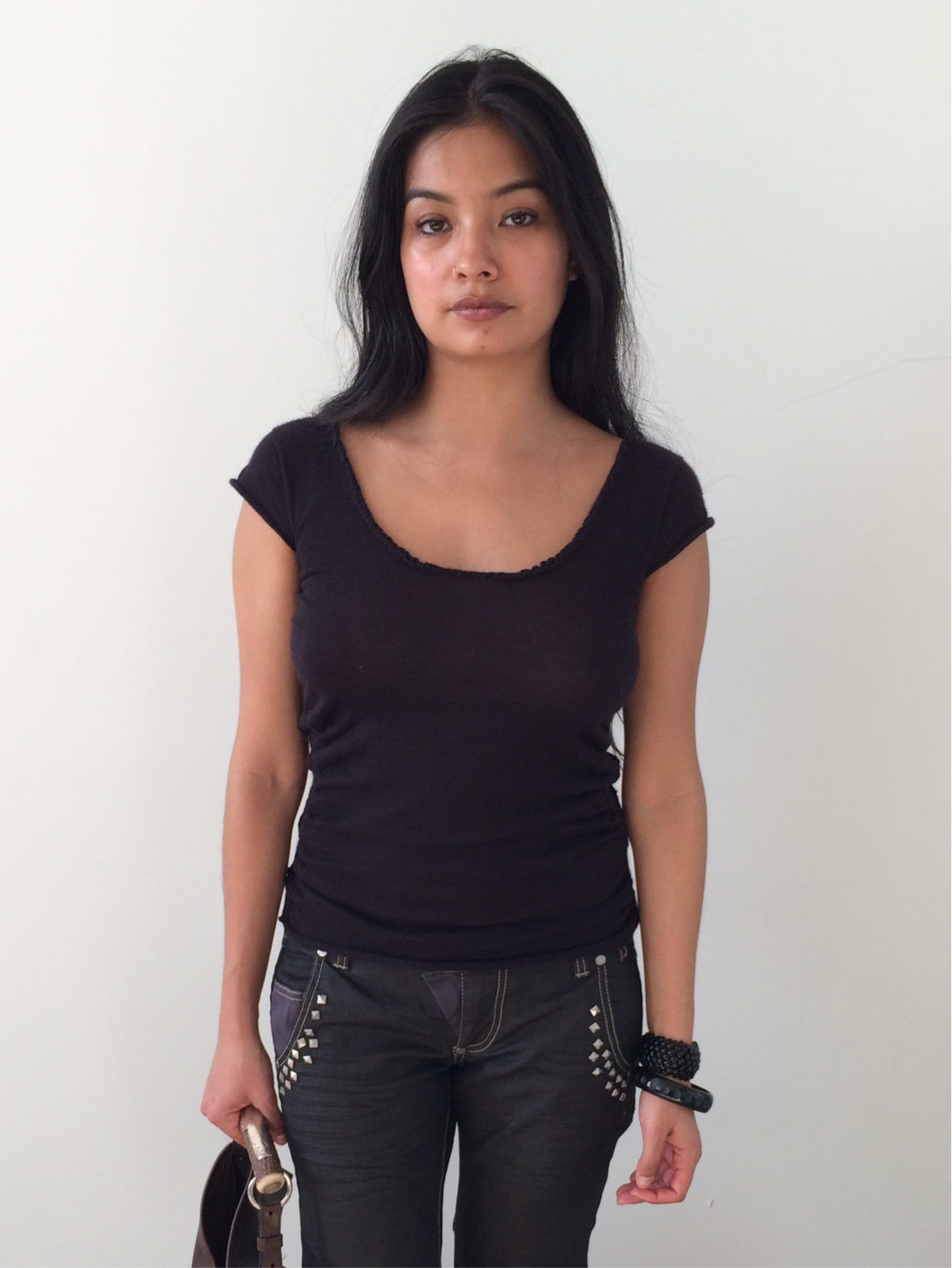 vintage Gucci by tom ford purple cashmere top