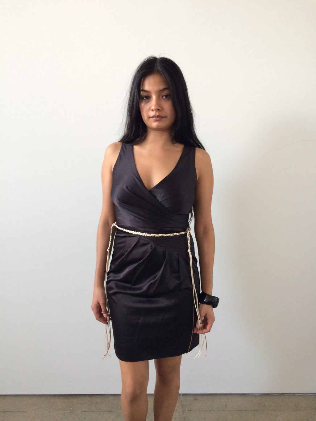 phard braided detail dress