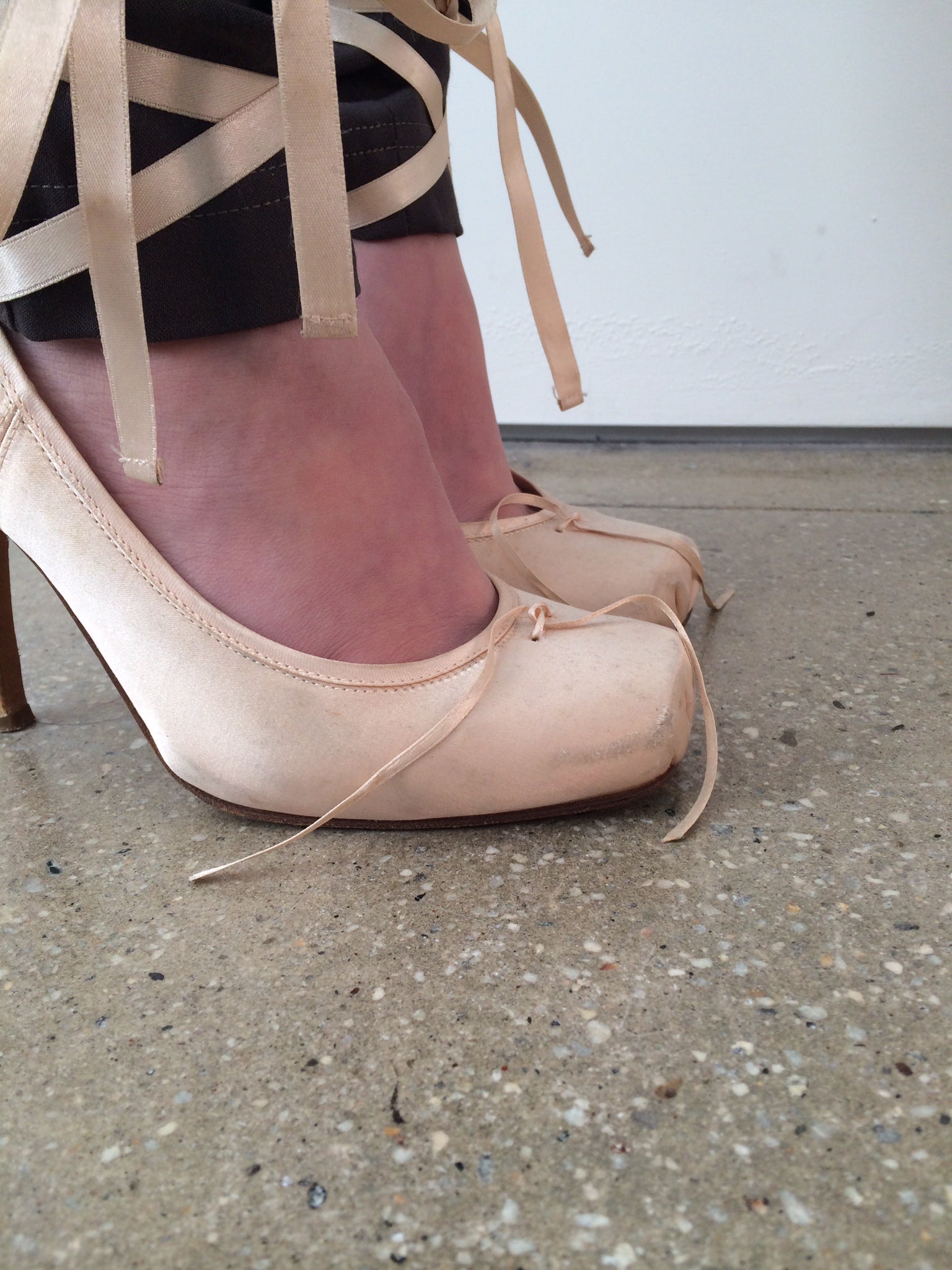 neil barrett ballerina heels size 38