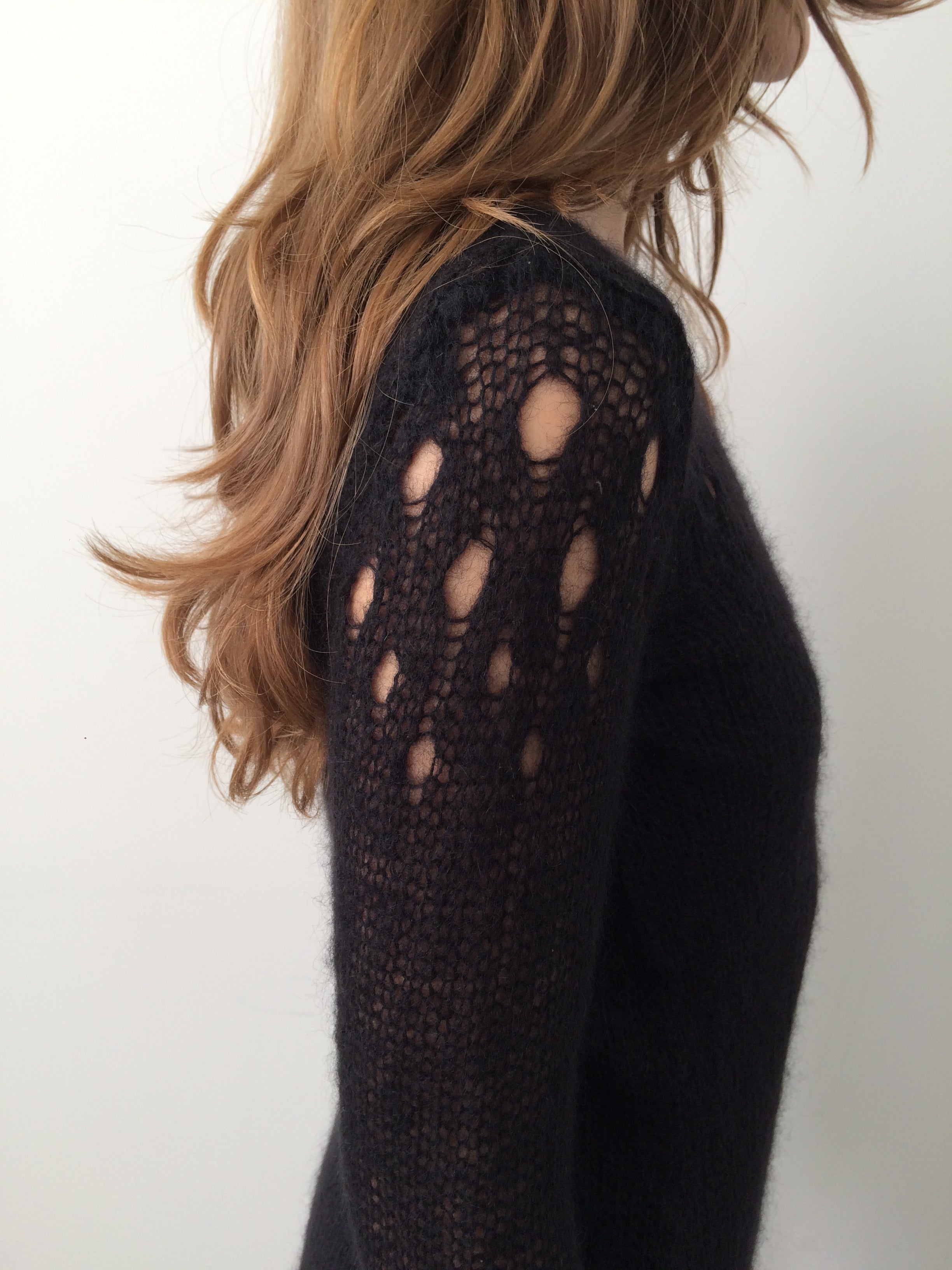 nolita cut hole sweater dress