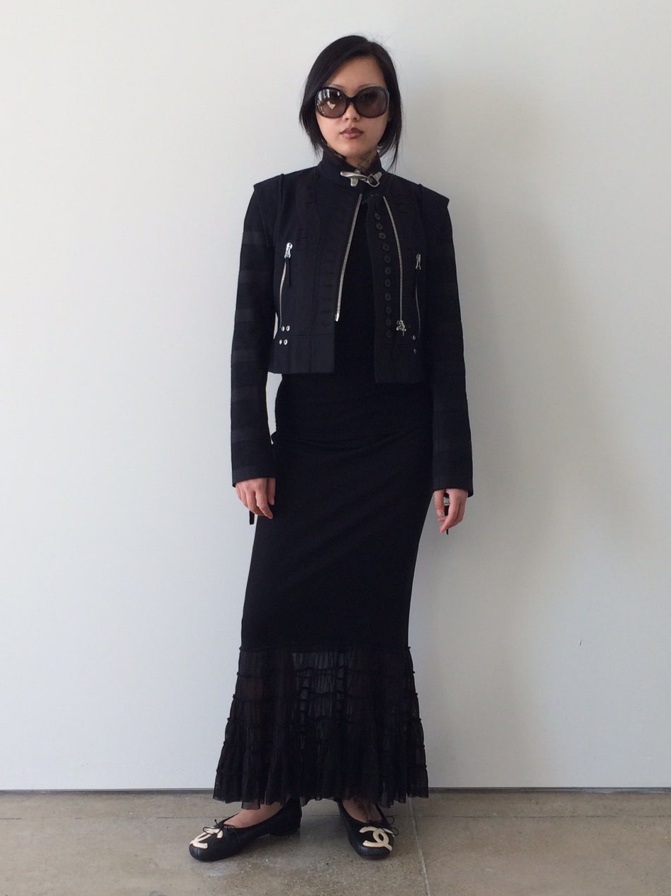 1990s jean paul gaultier mermaid skirt