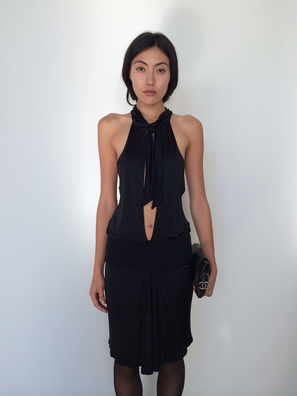 Jean paul gaultier black dress