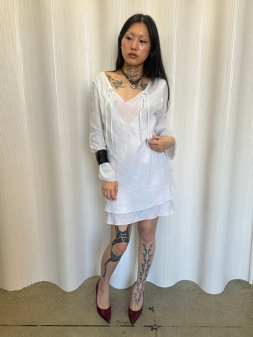italian brand linen dress made in italy