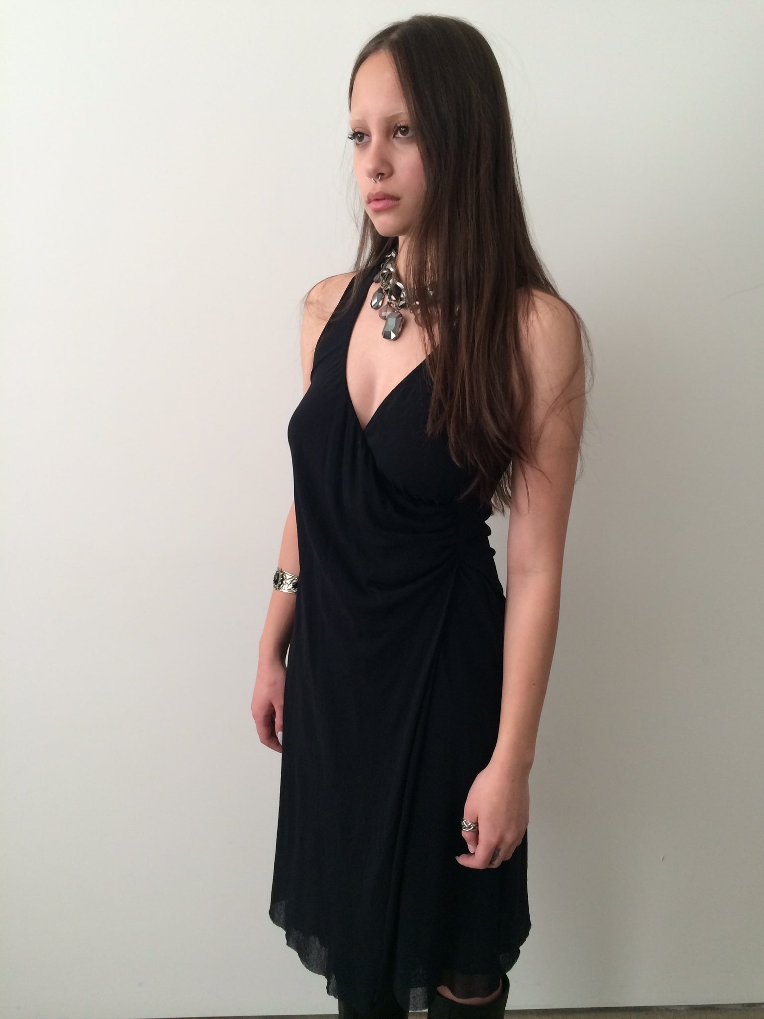 vintage viscose dress