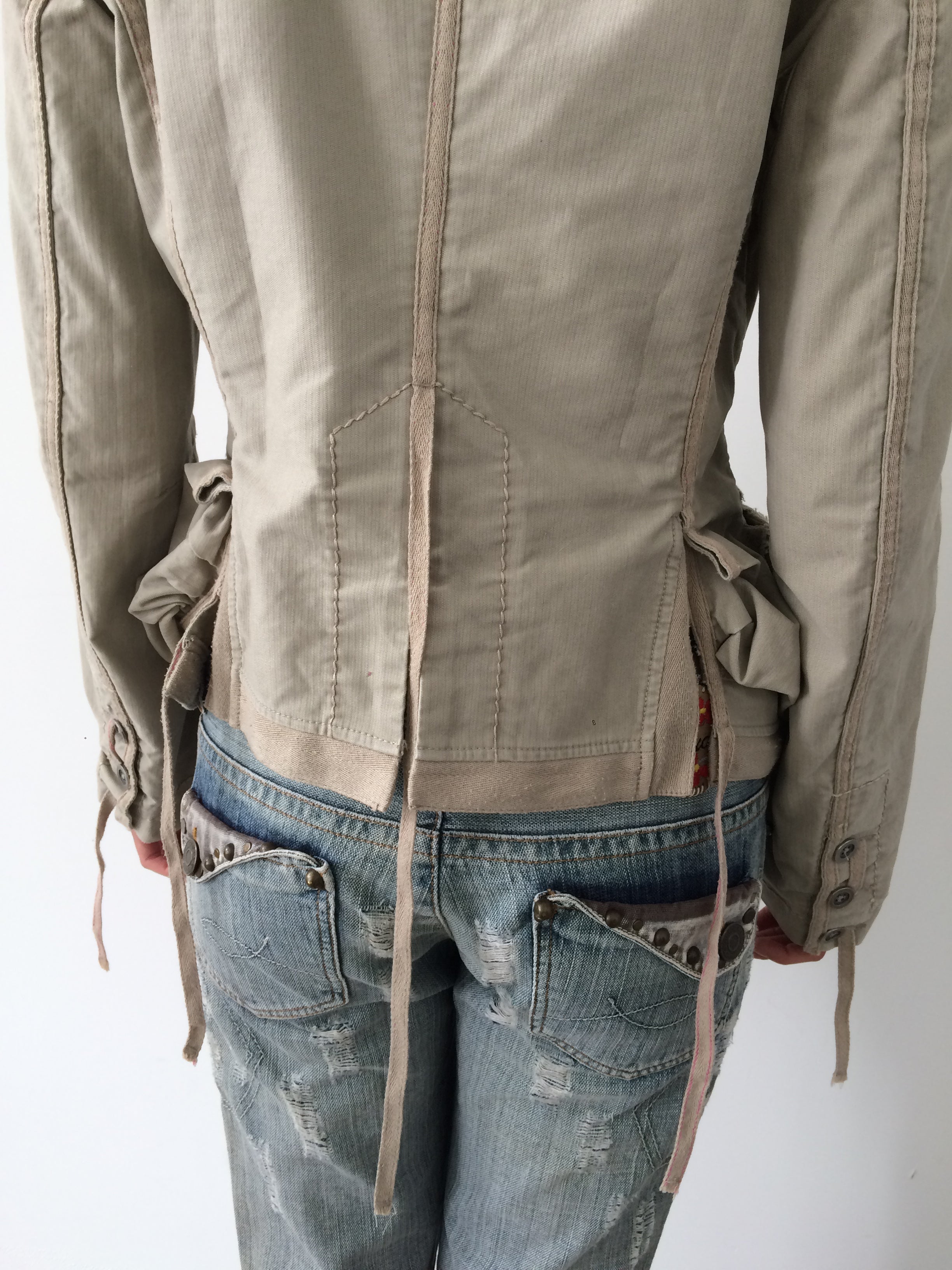 marithé + françois girbaud tan jacket