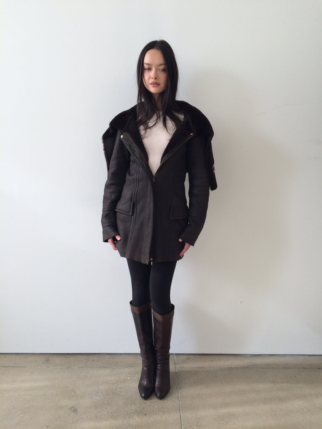 vintage gucci by tom ford fall/winter 2003 cape coat