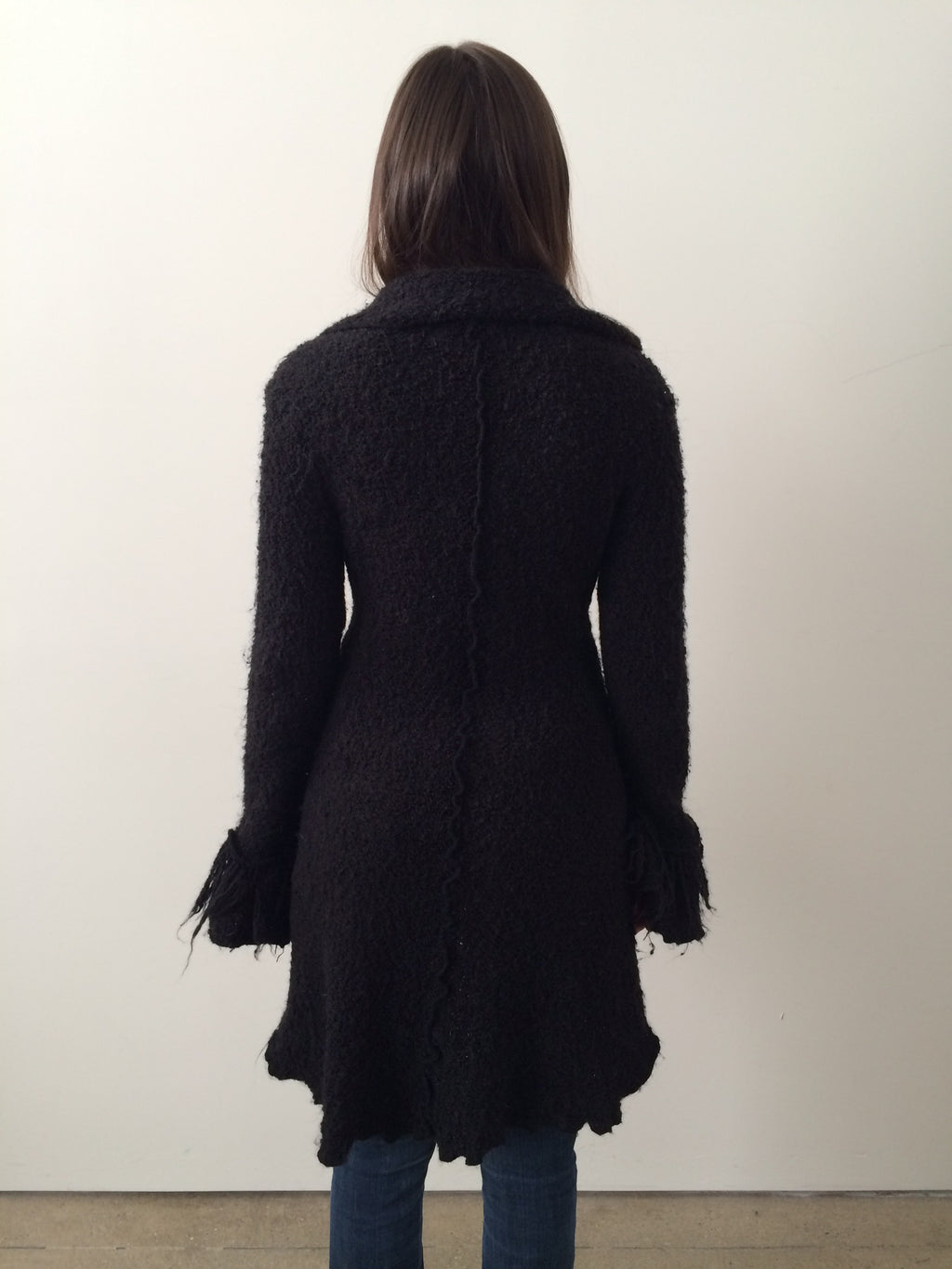 zone bleue wool jacket