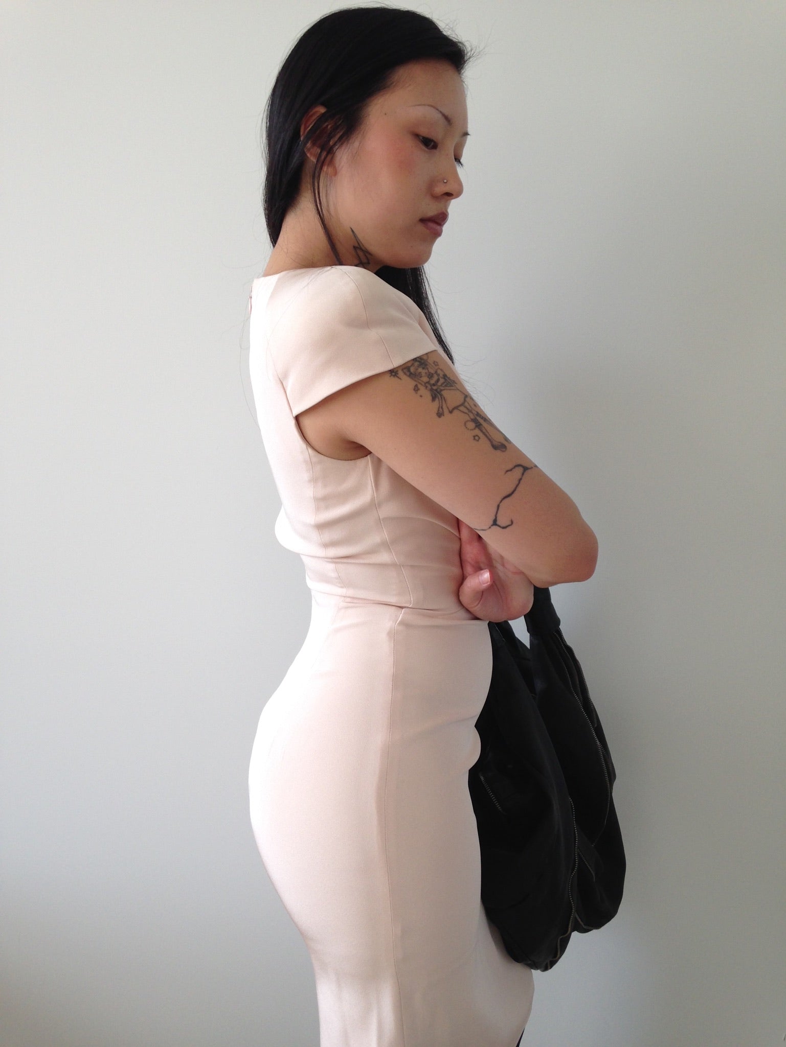 alexander mcqueen 2011 silk dress