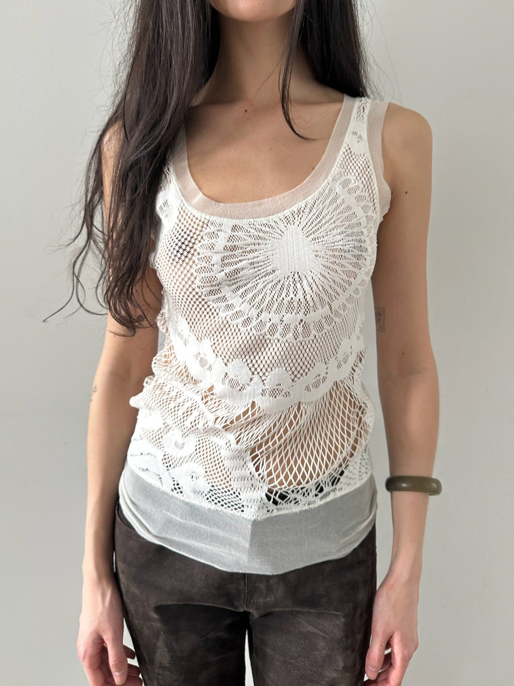 vintage Jean Paul Gaultier soleil tank top