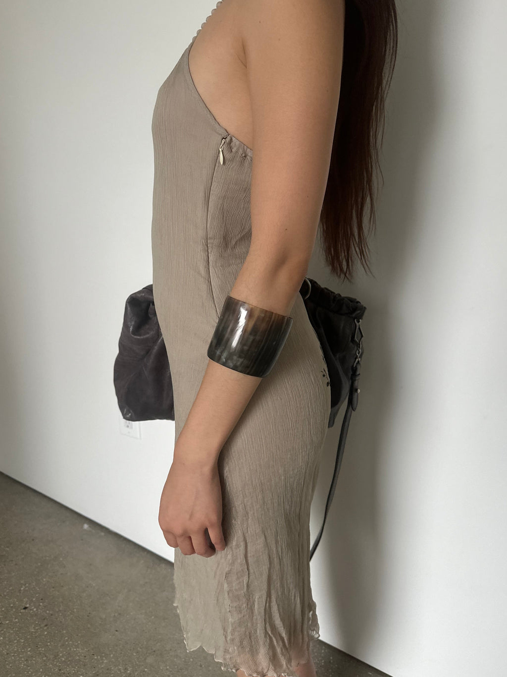 vintage italian 100% silk dress