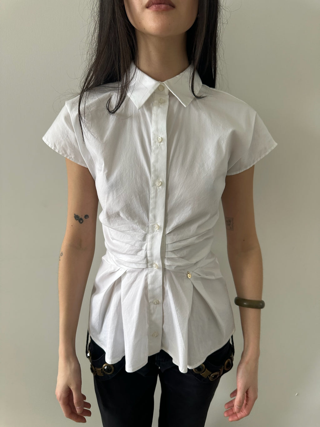 Betty blue button down