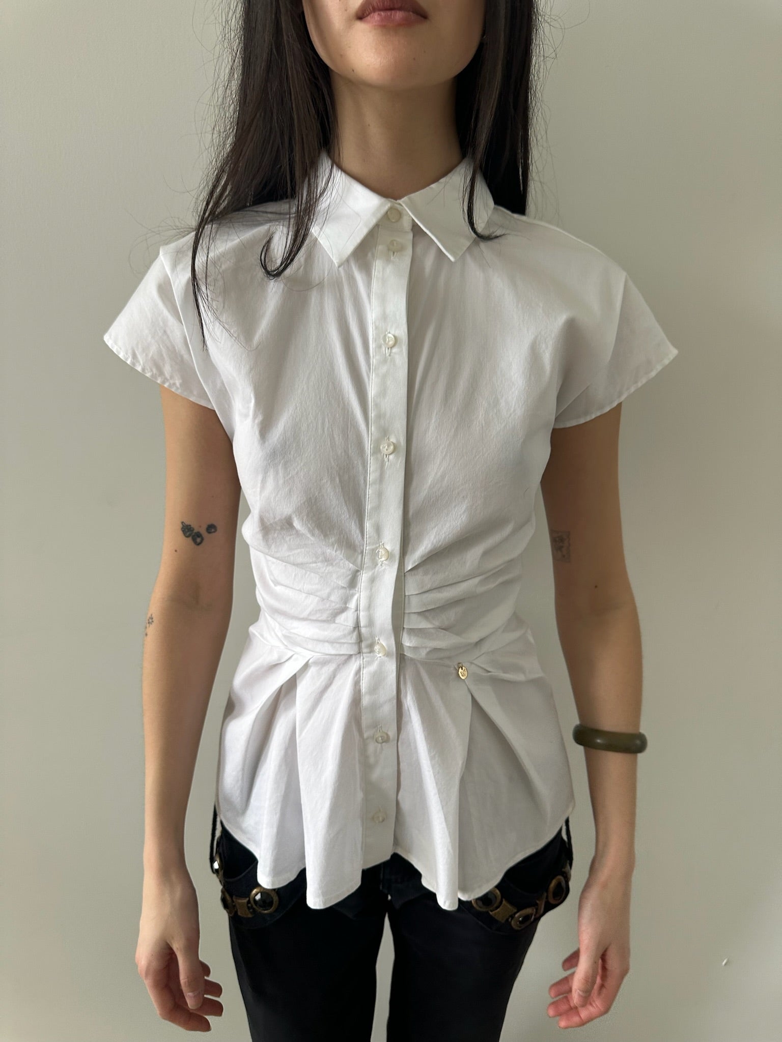 Betty blue button down