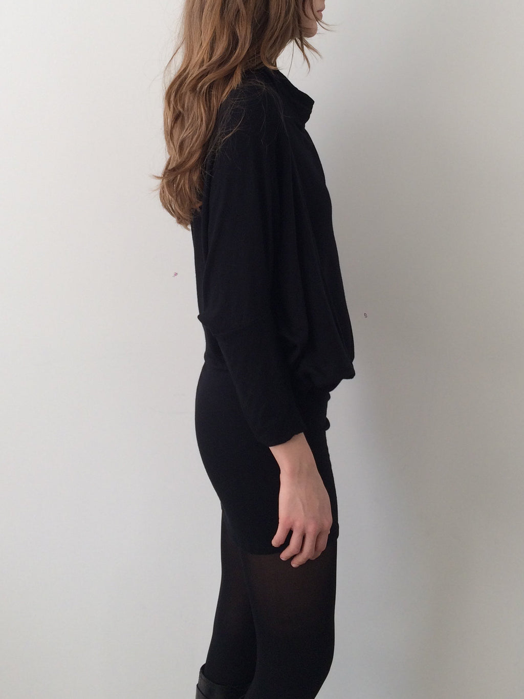 cop copine draped dress