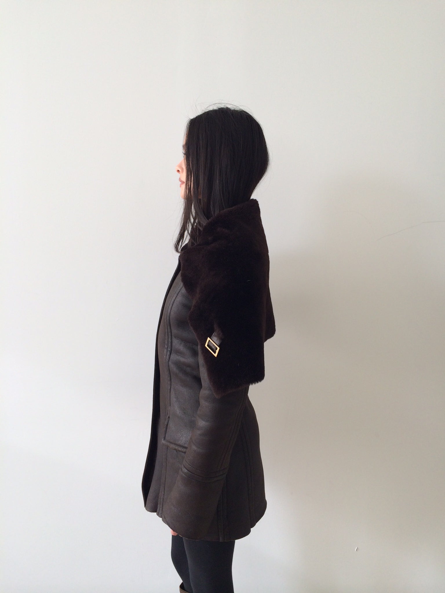 vintage gucci by tom ford fall/winter 2003 cape coat