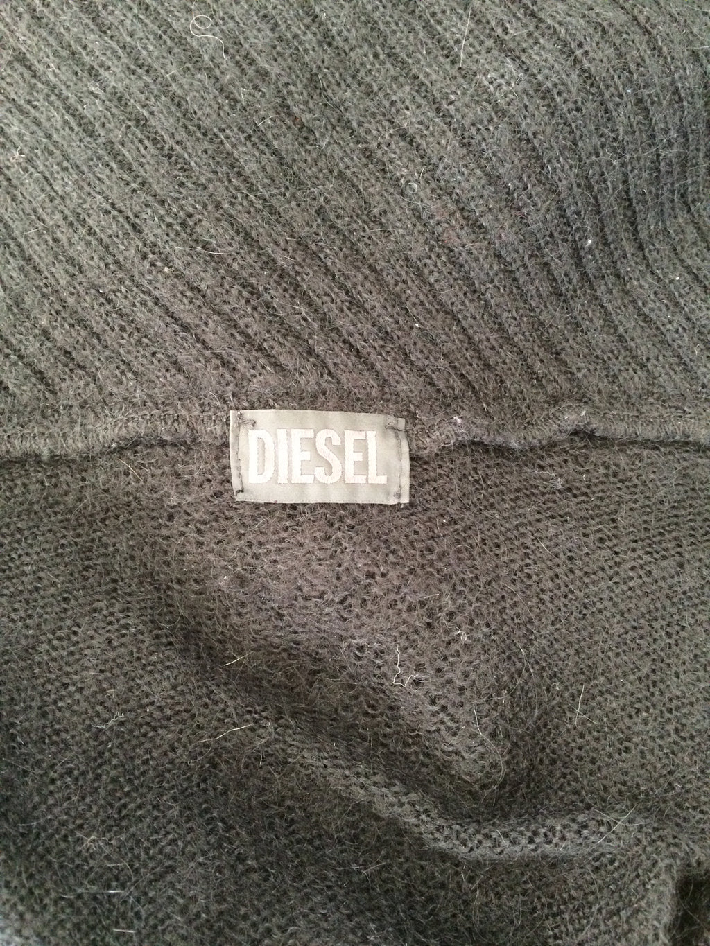 diesel knit hoodie
