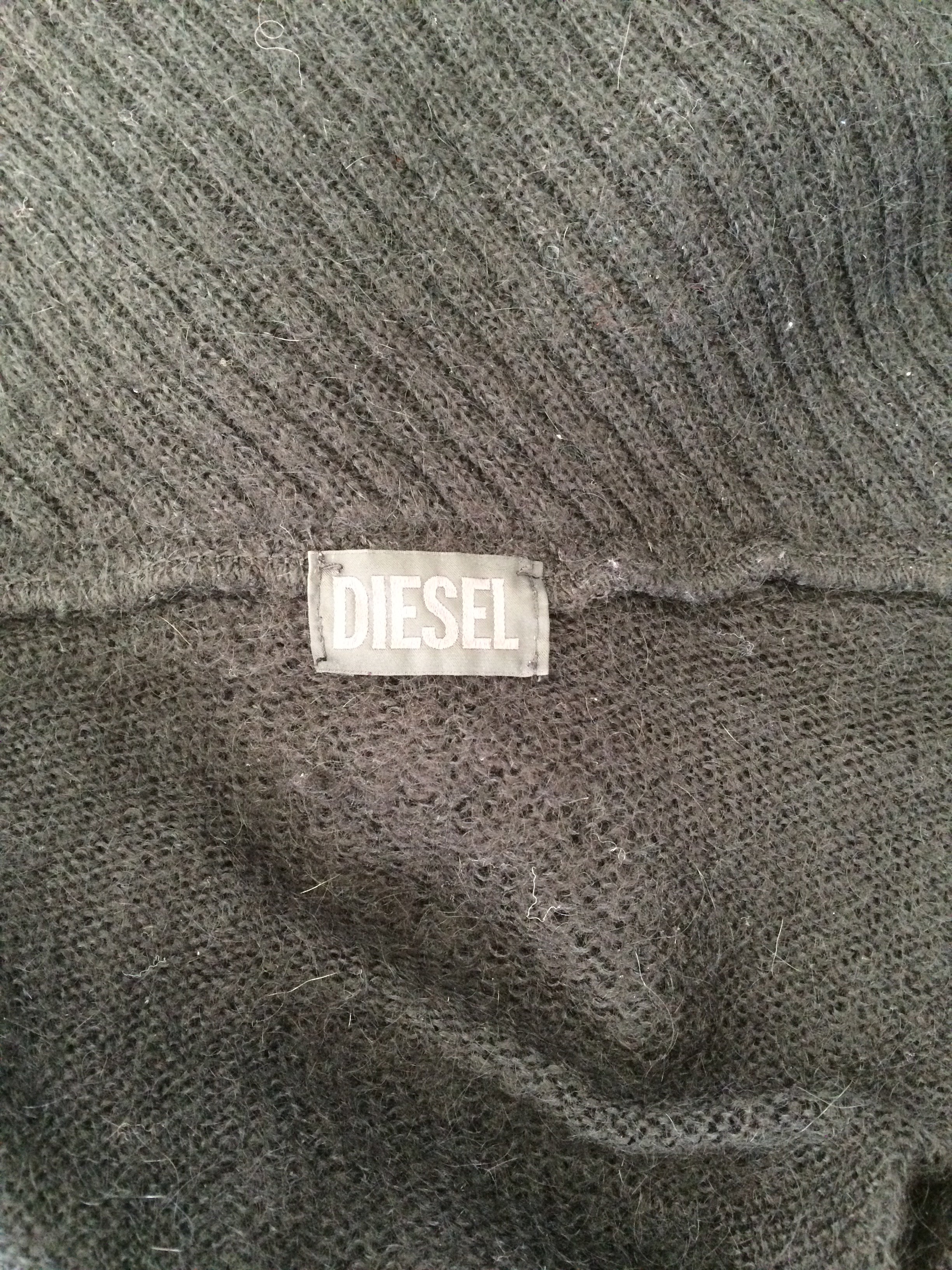 diesel knit hoodie