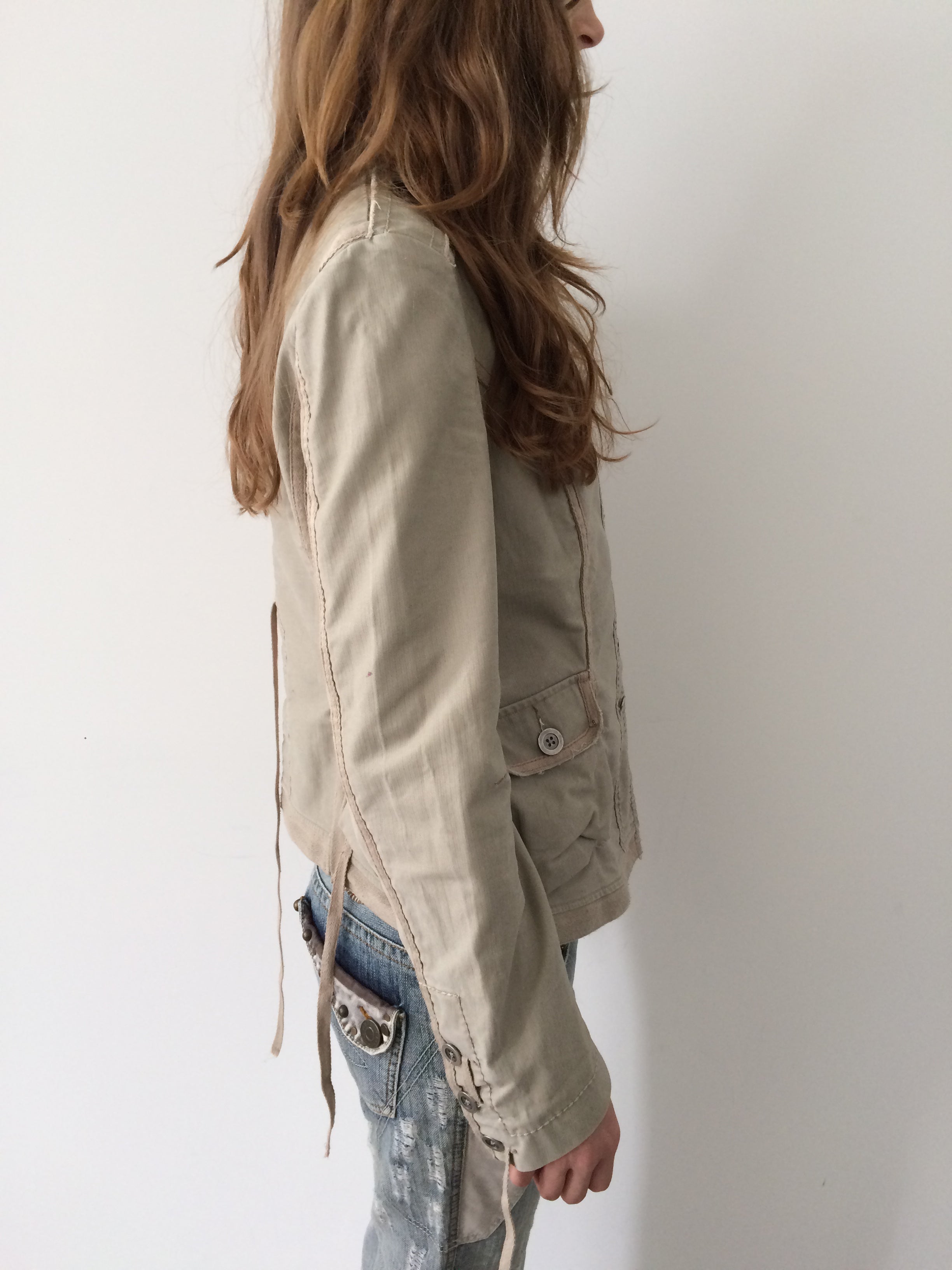 marithé + françois girbaud tan jacket