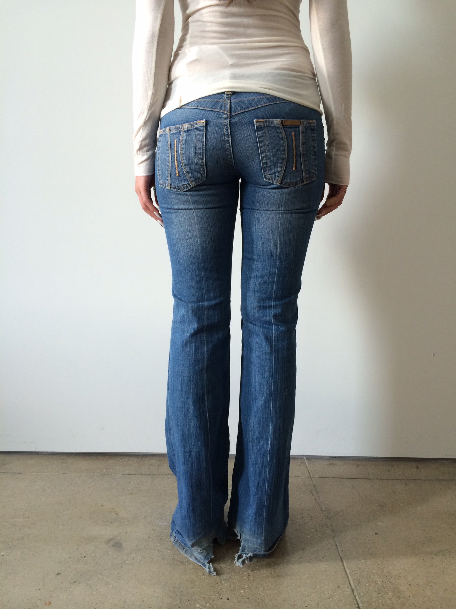 fornarina boot cut jeans