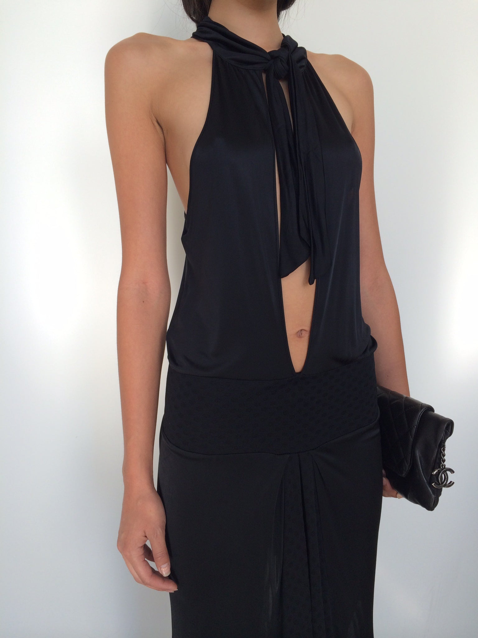 Jean paul gaultier black dress