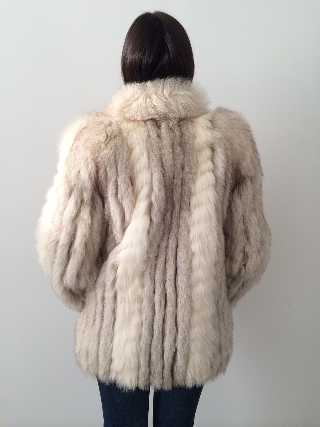 vintage fox fur coat