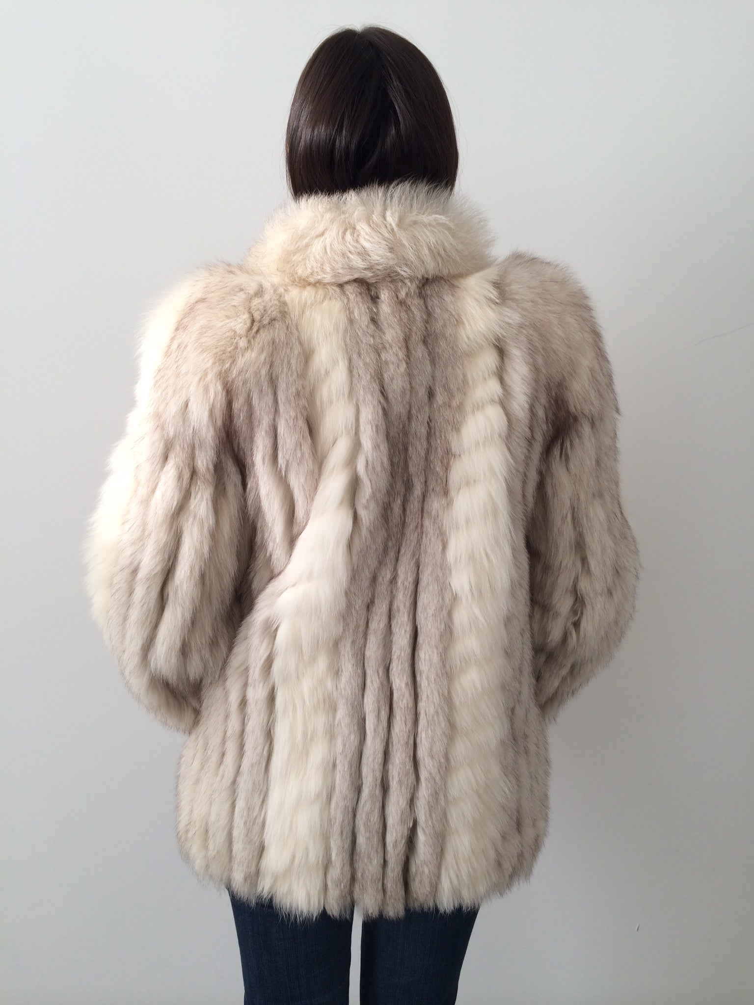 vintage fox fur coat