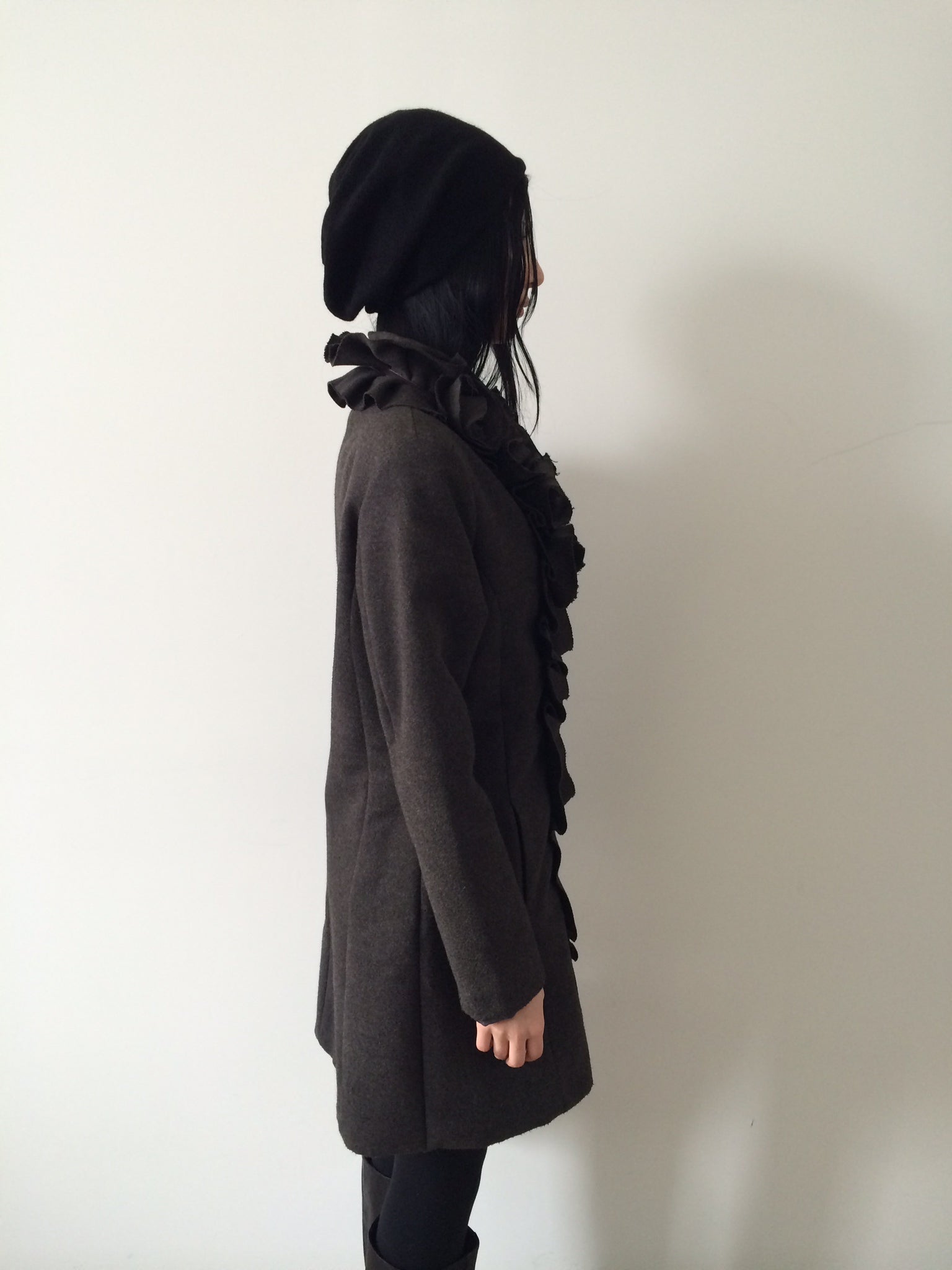 vintage wool coat size s/m