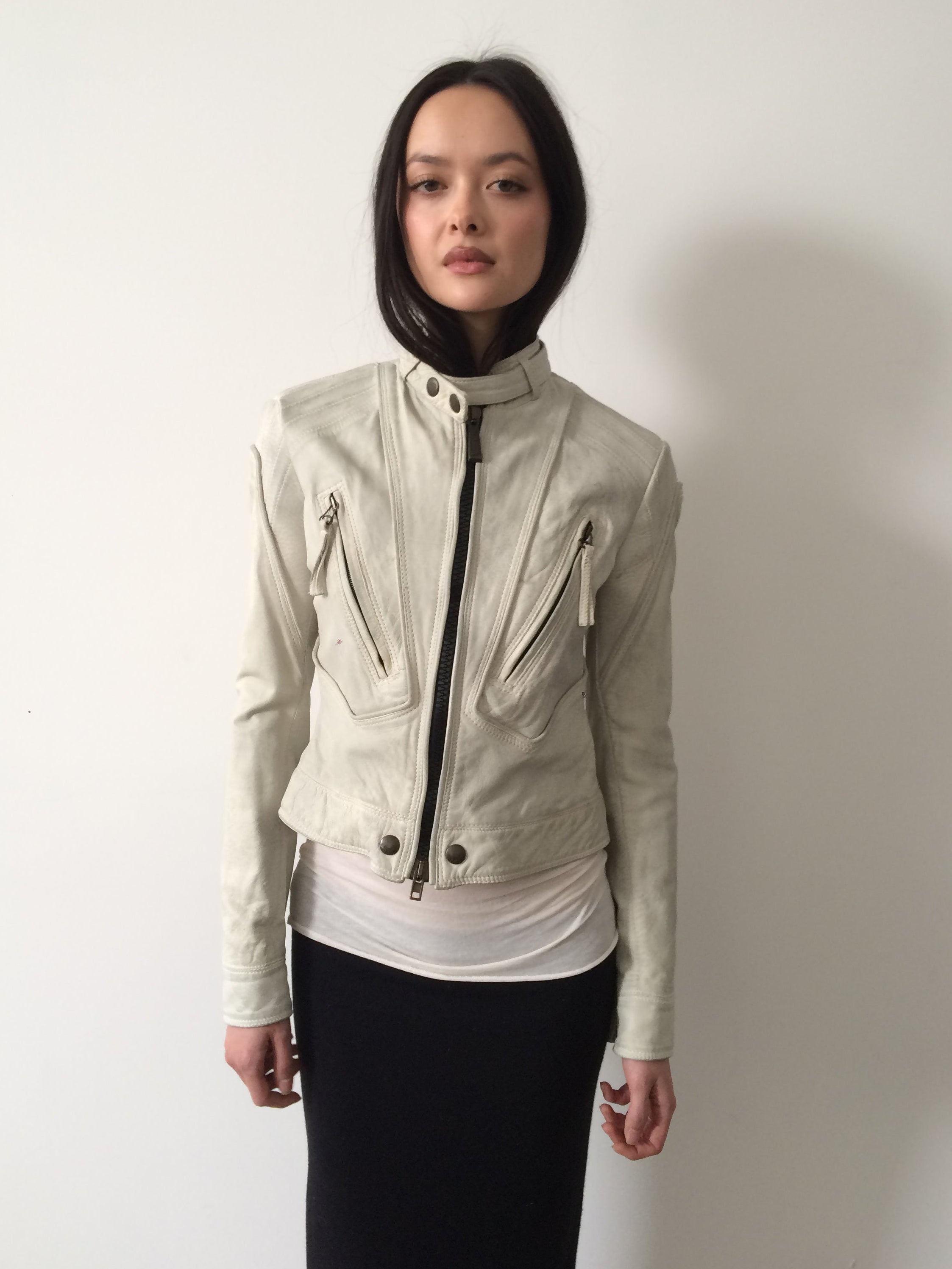 vintage just cavalli moto jacket