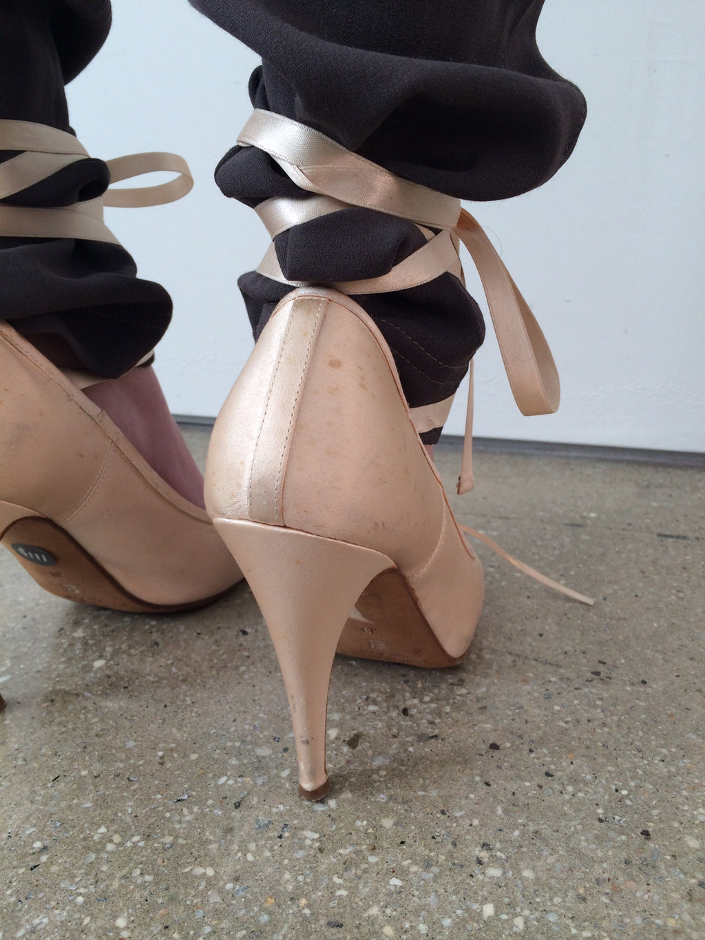neil barrett ballerina heels size 38