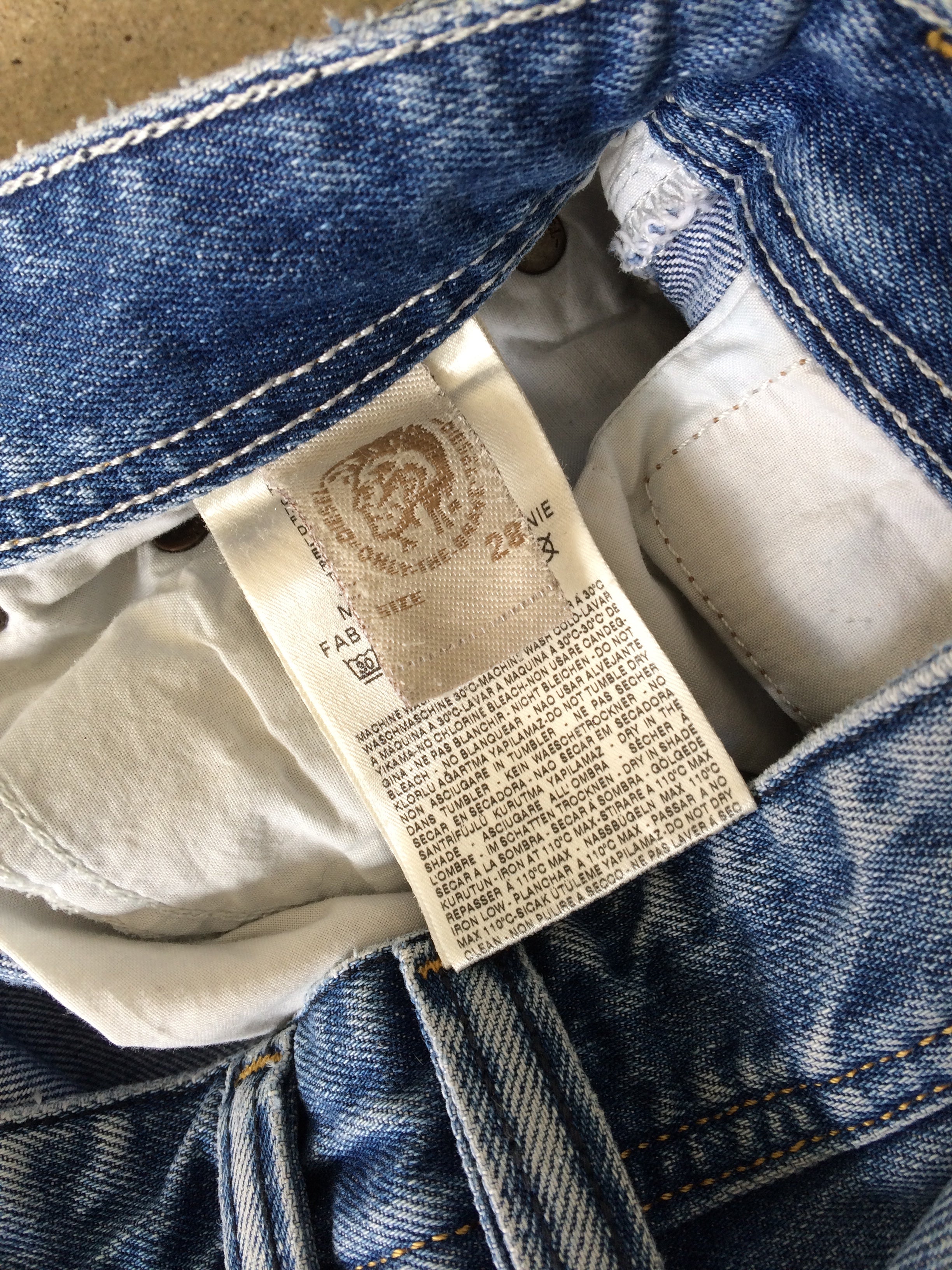 vintage diesel jeans