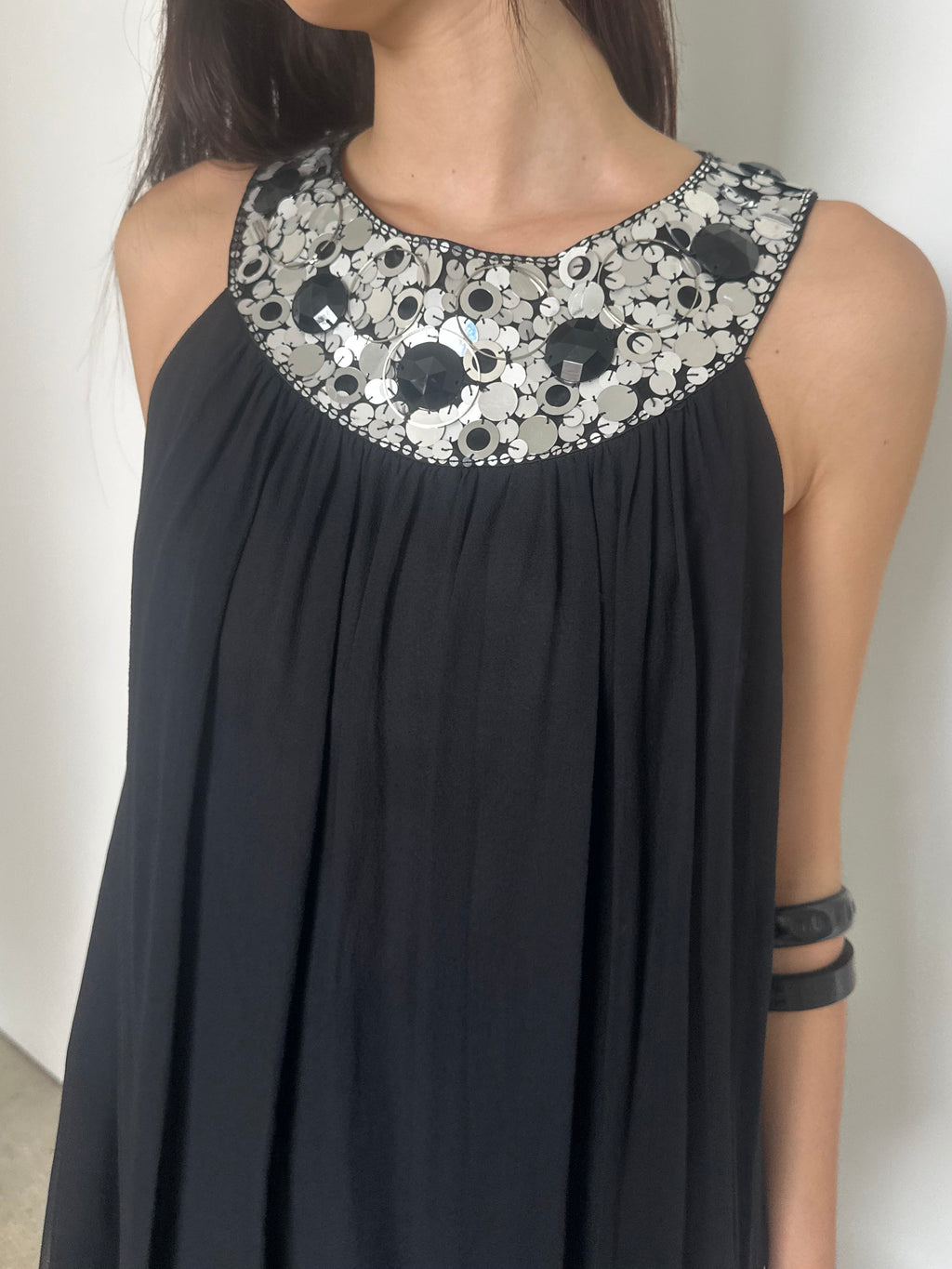 maggy london silk dress