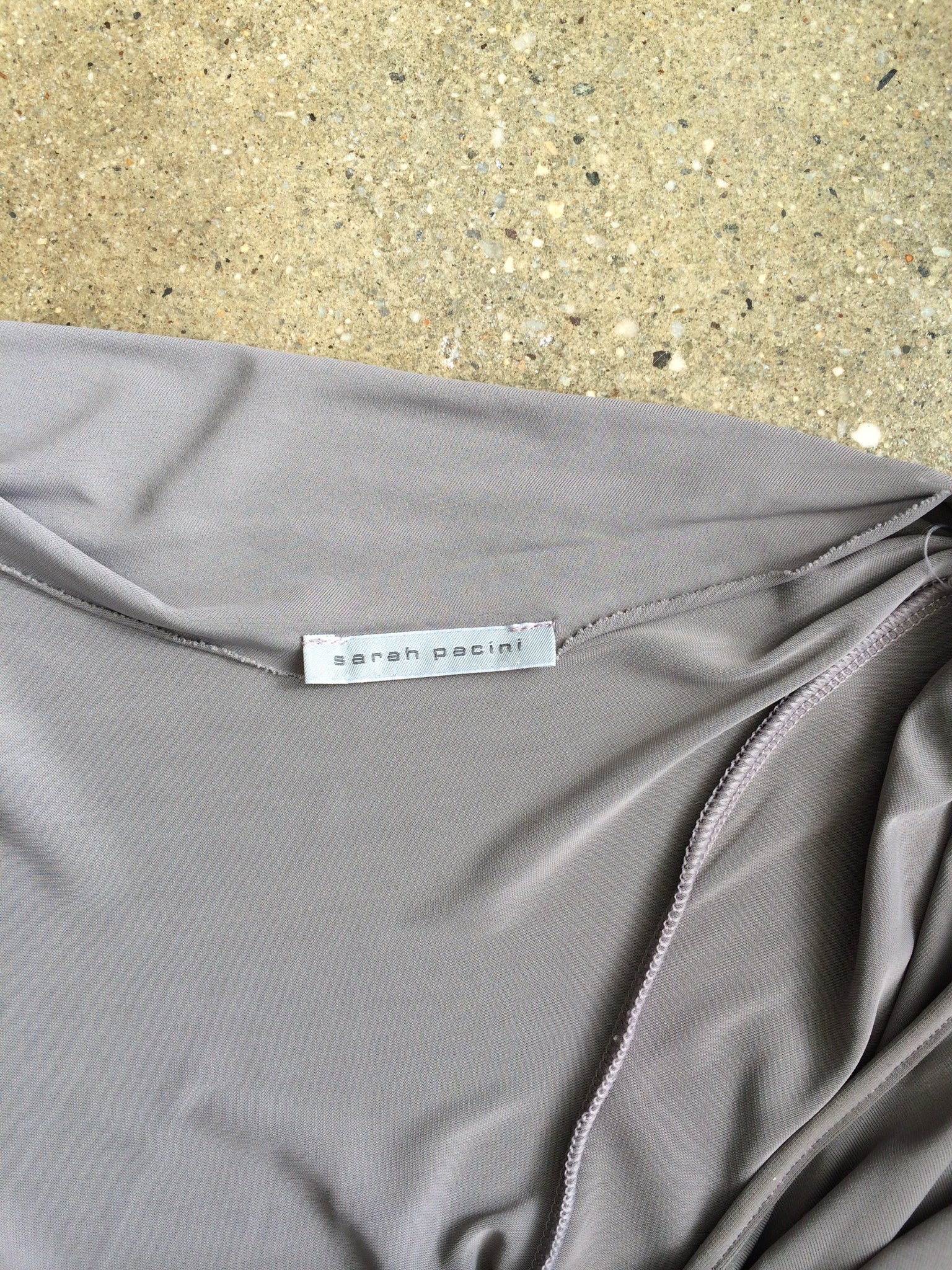 sarah pacini long sleeve top