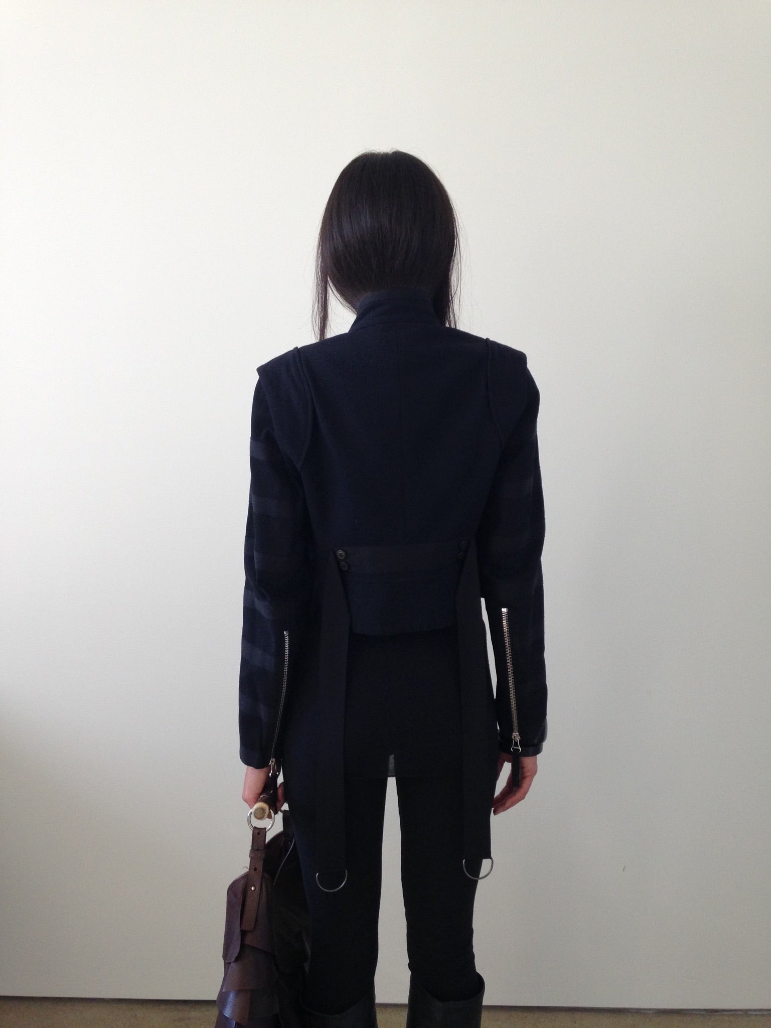 dries van noten fw 2014 bondage strap jacket