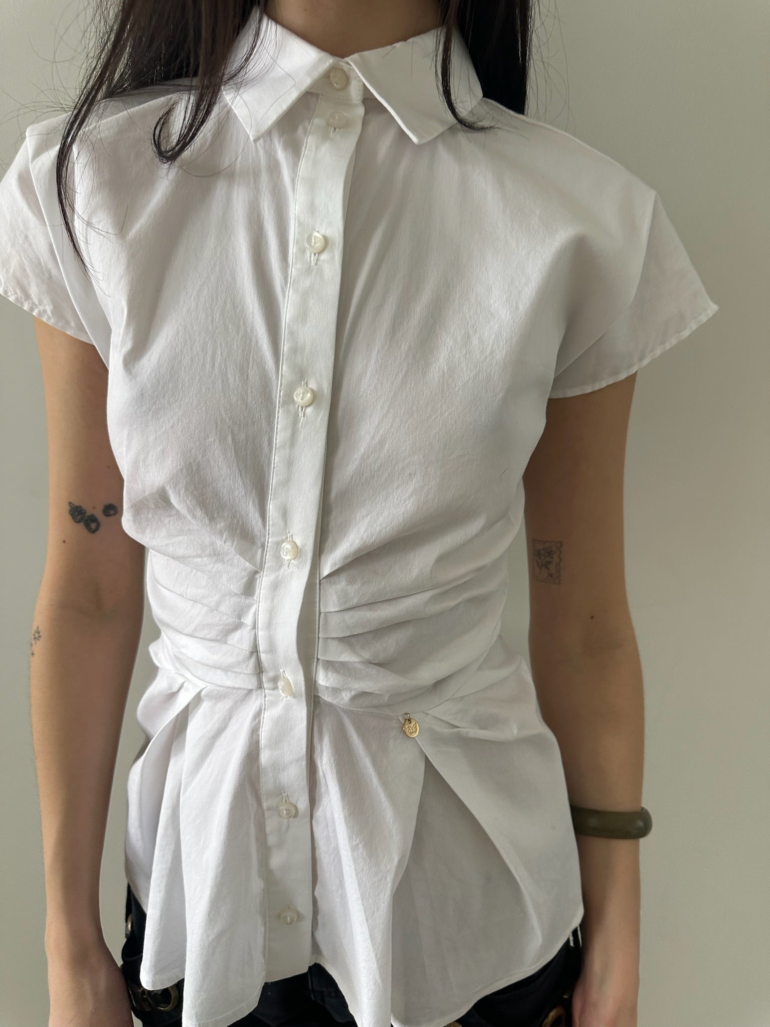 Betty blue button down