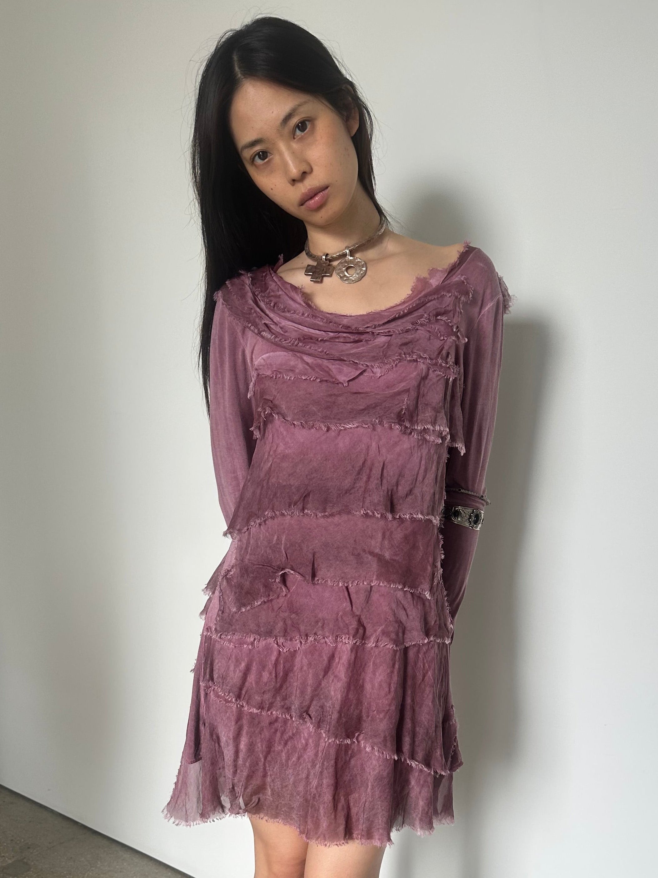 vintage italian silk dress