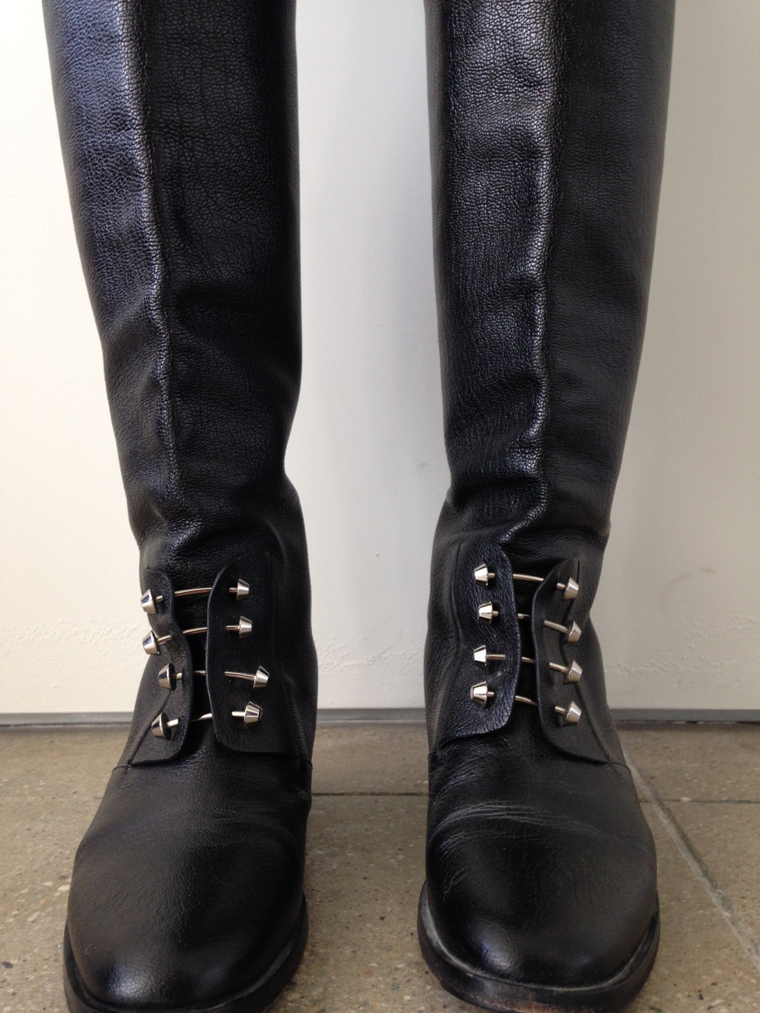 balenciaga riding boots size 37
