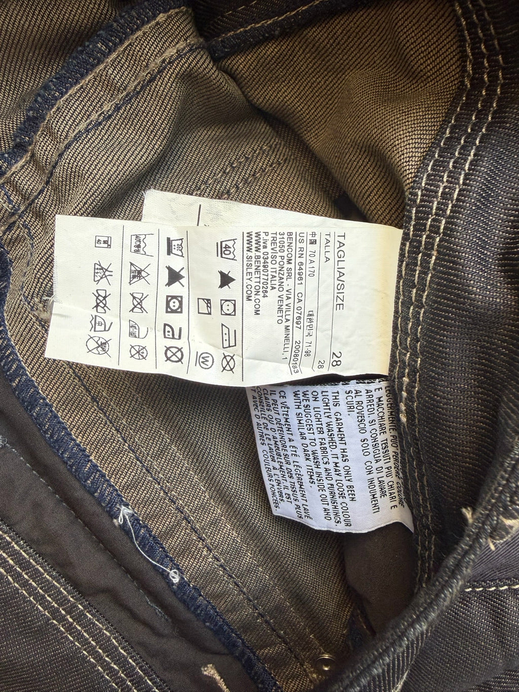 nwt studded italian brand slim fit jeans