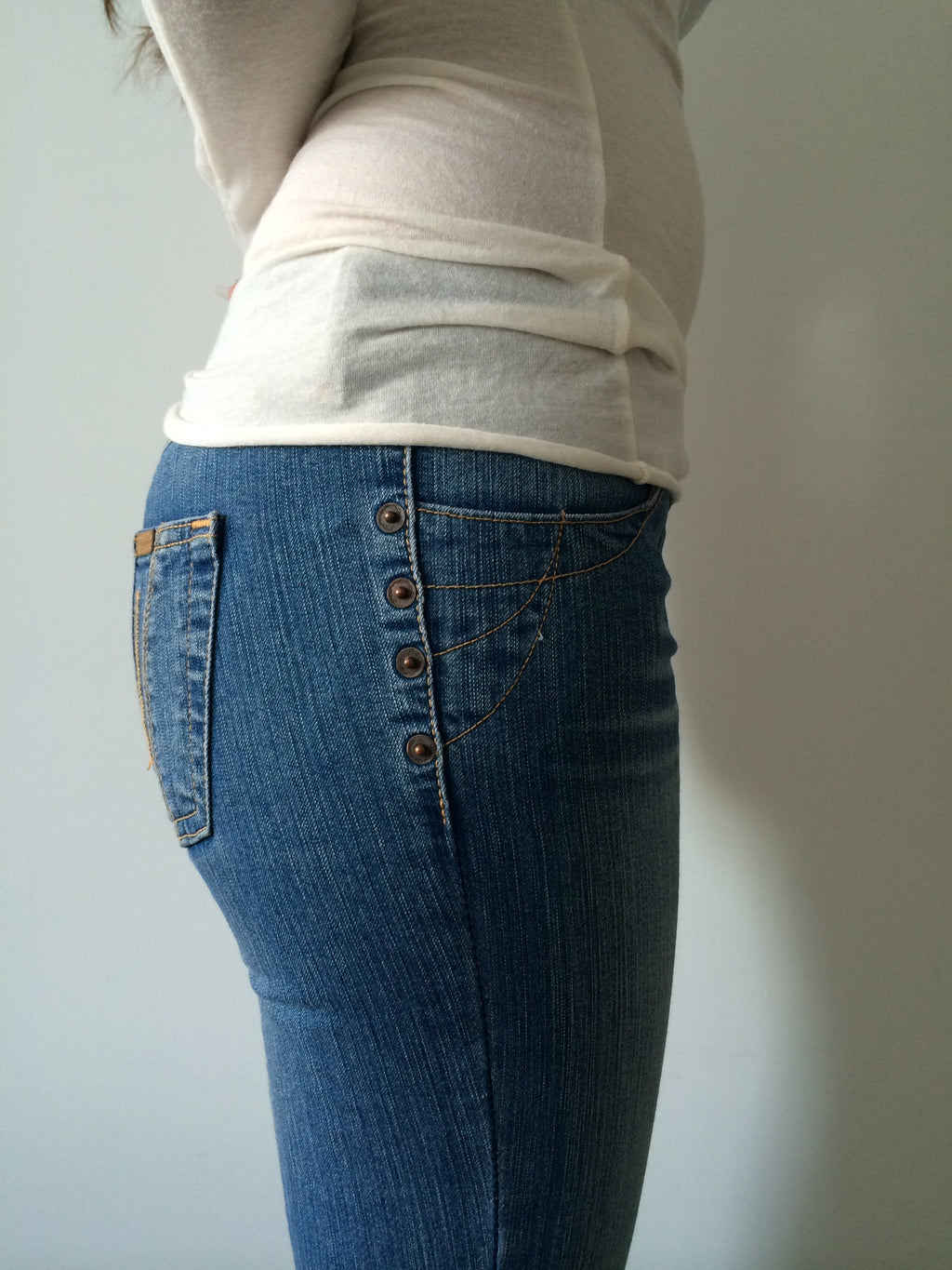 fornarina boot cut jeans