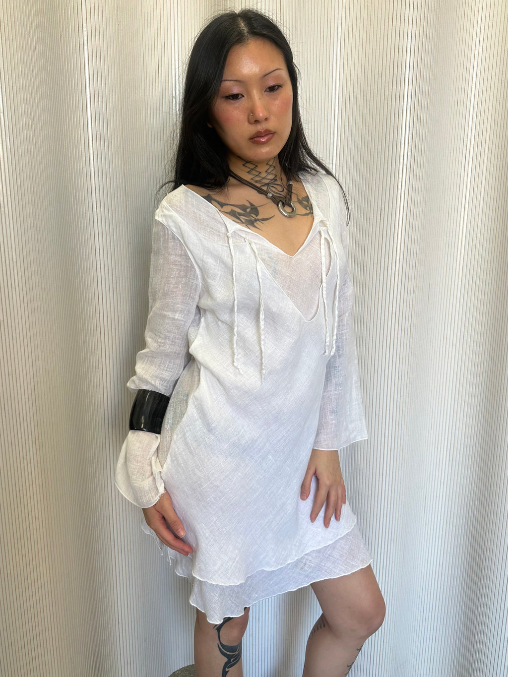 italian brand linen dress made in italy