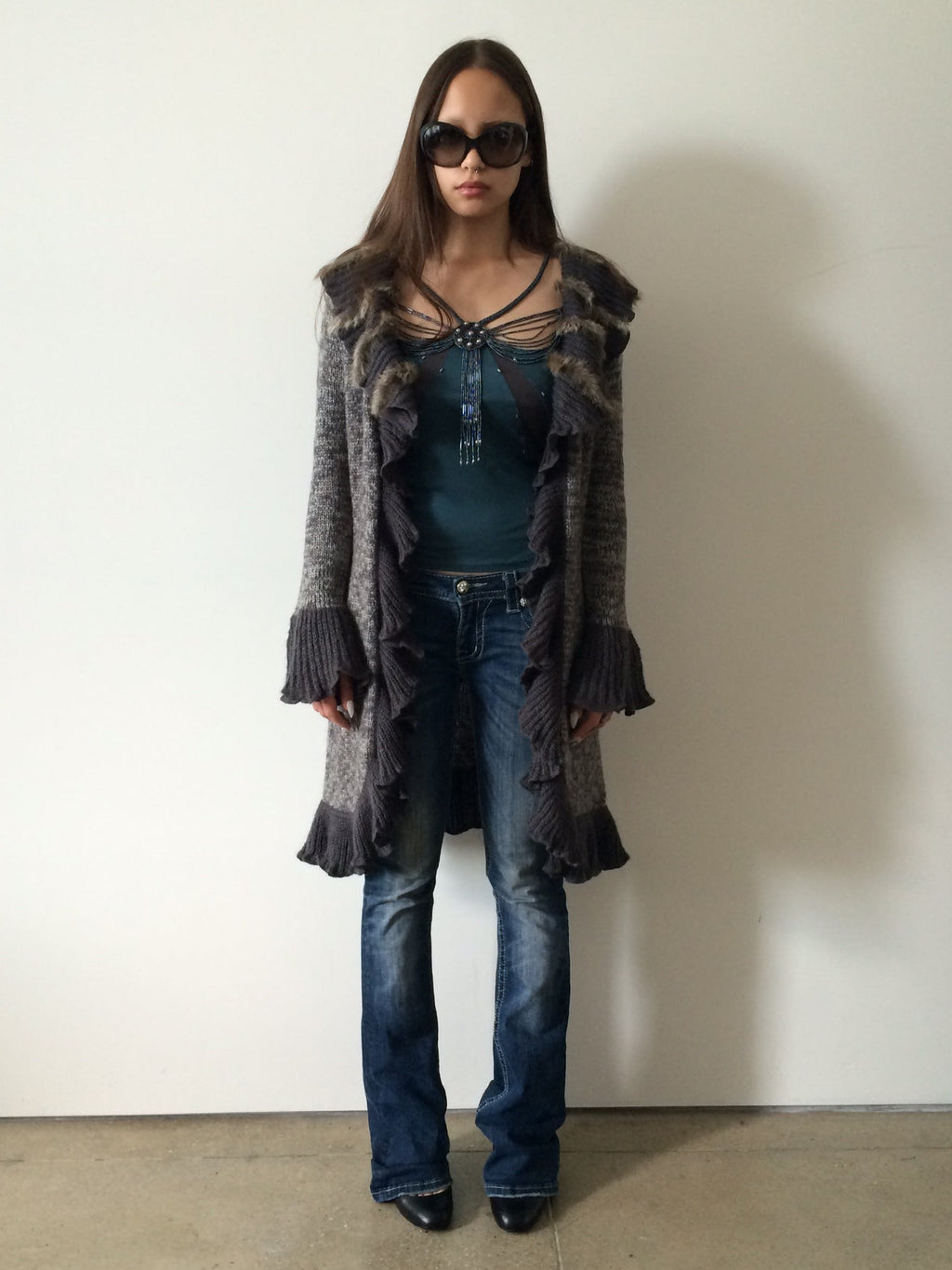 mohair & wool cardigan