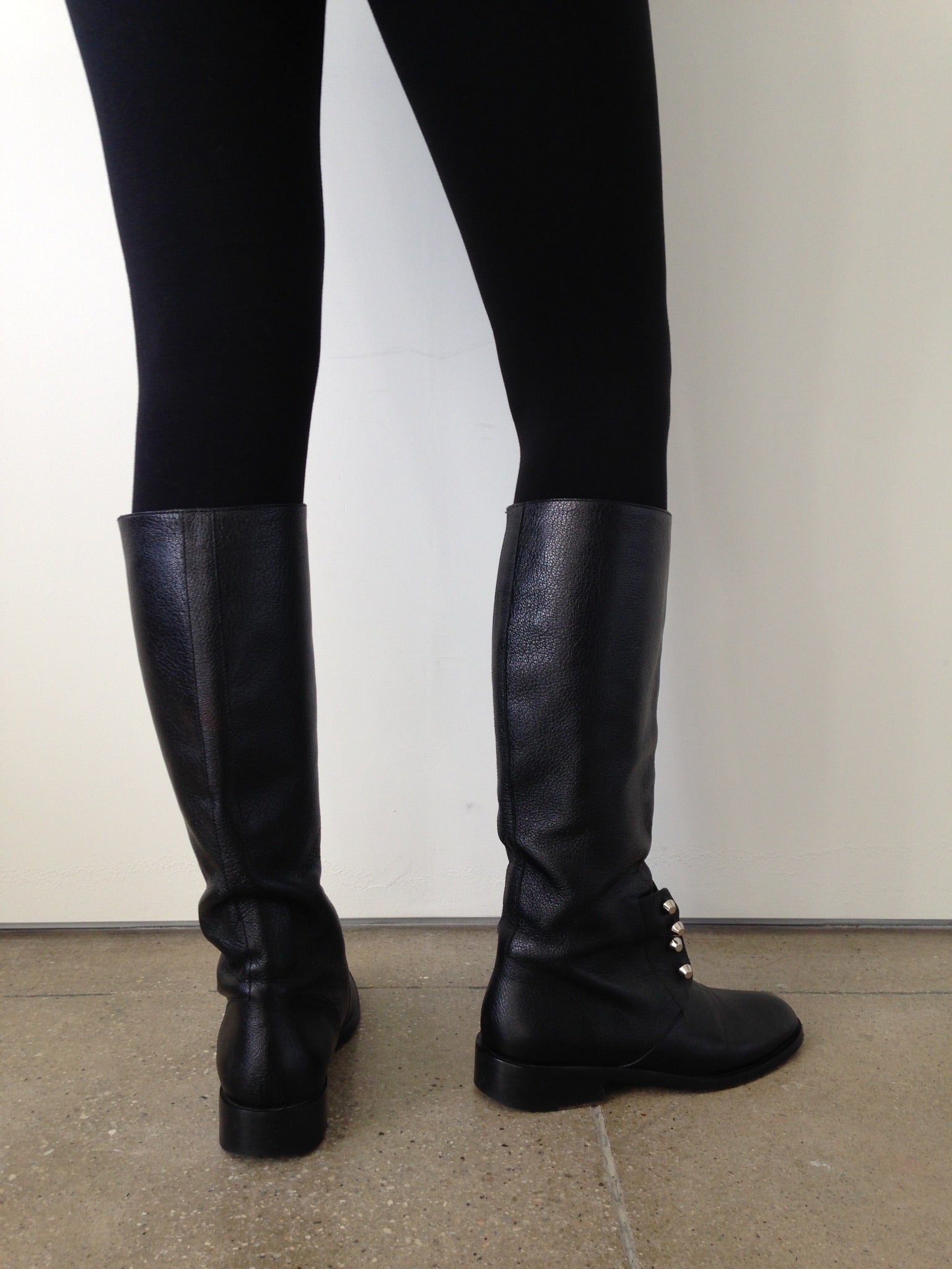 balenciaga riding boots size 37