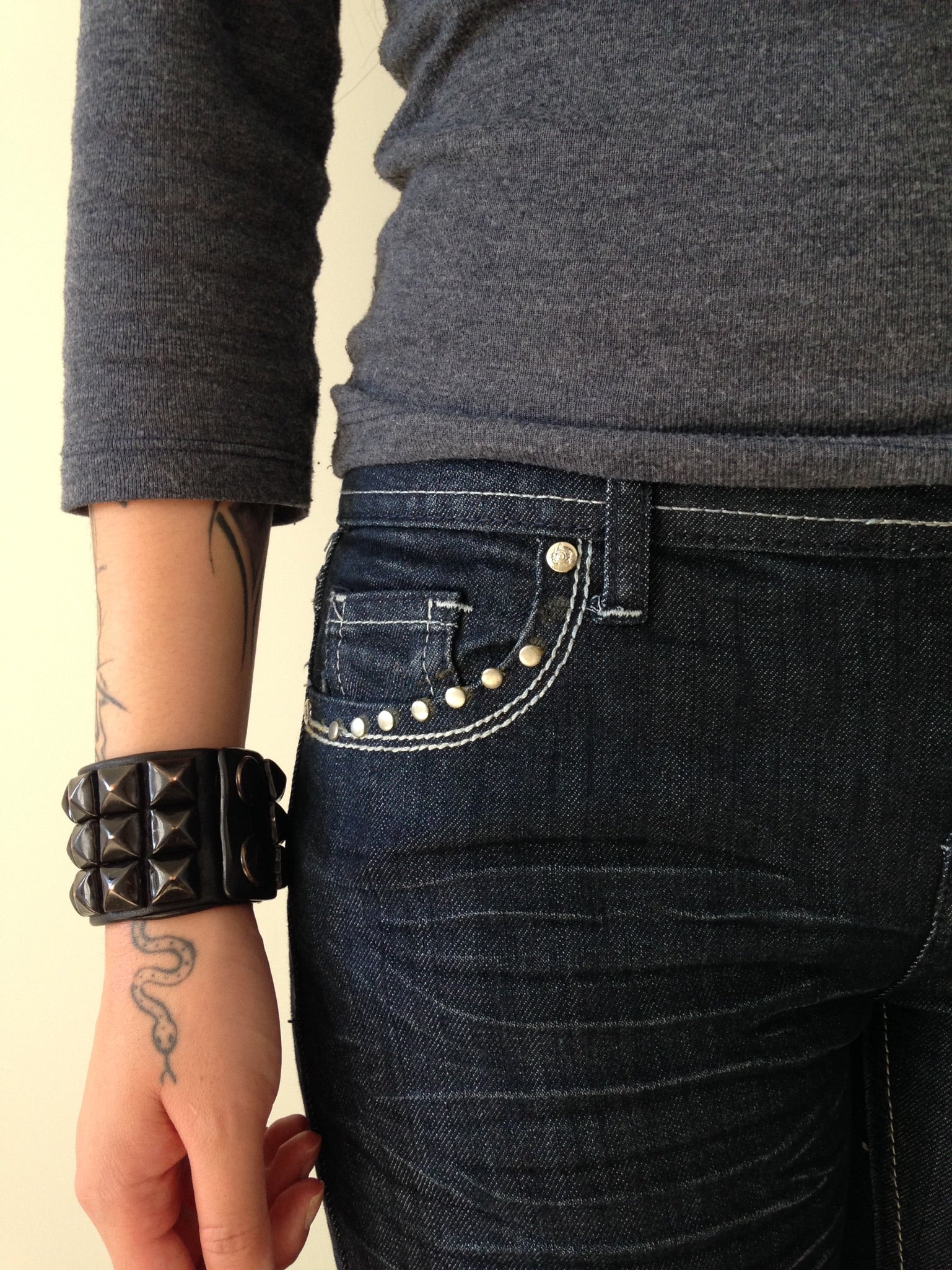 vintage low rise skinny jeans