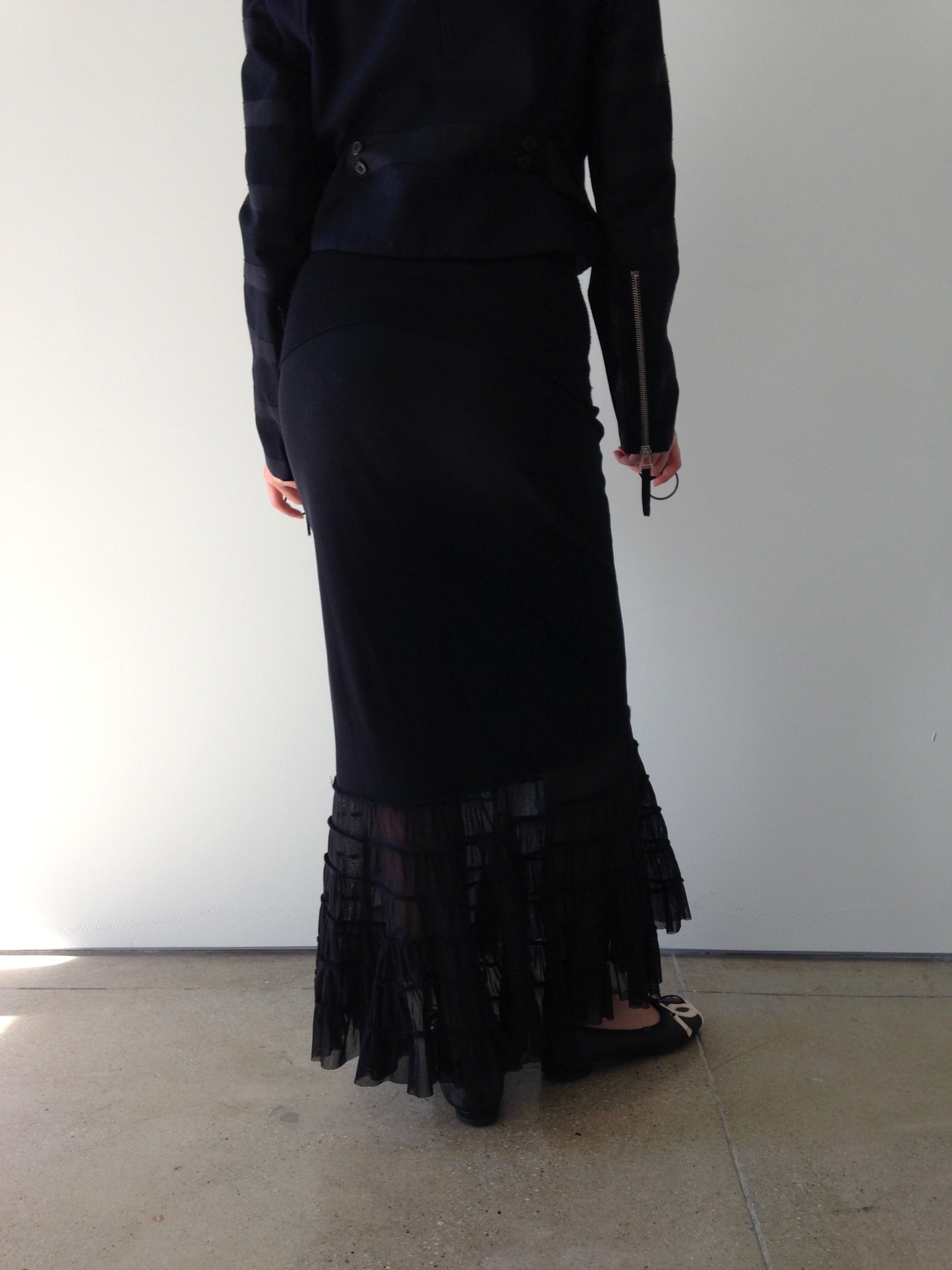 1990s jean paul gaultier mermaid skirt