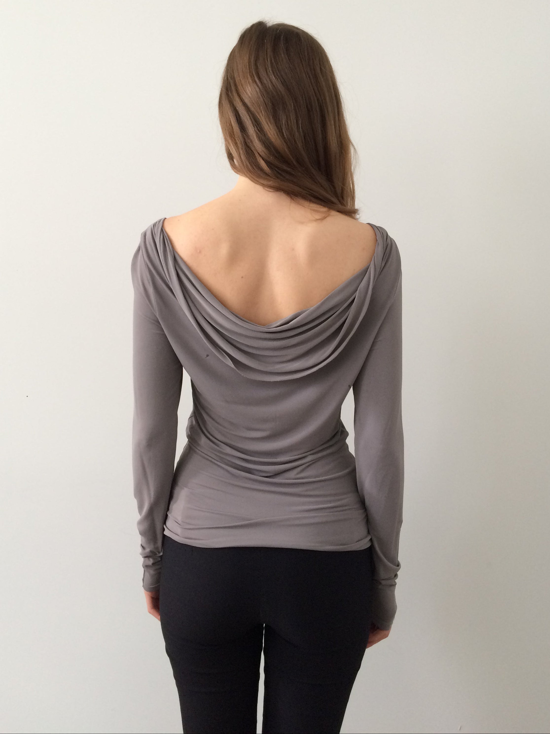sarah pacini long sleeve top