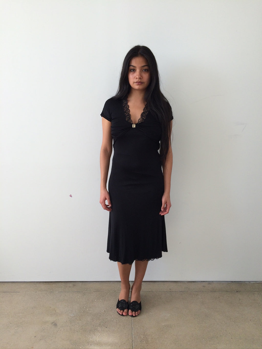 vintage alberta ferreti slip dress