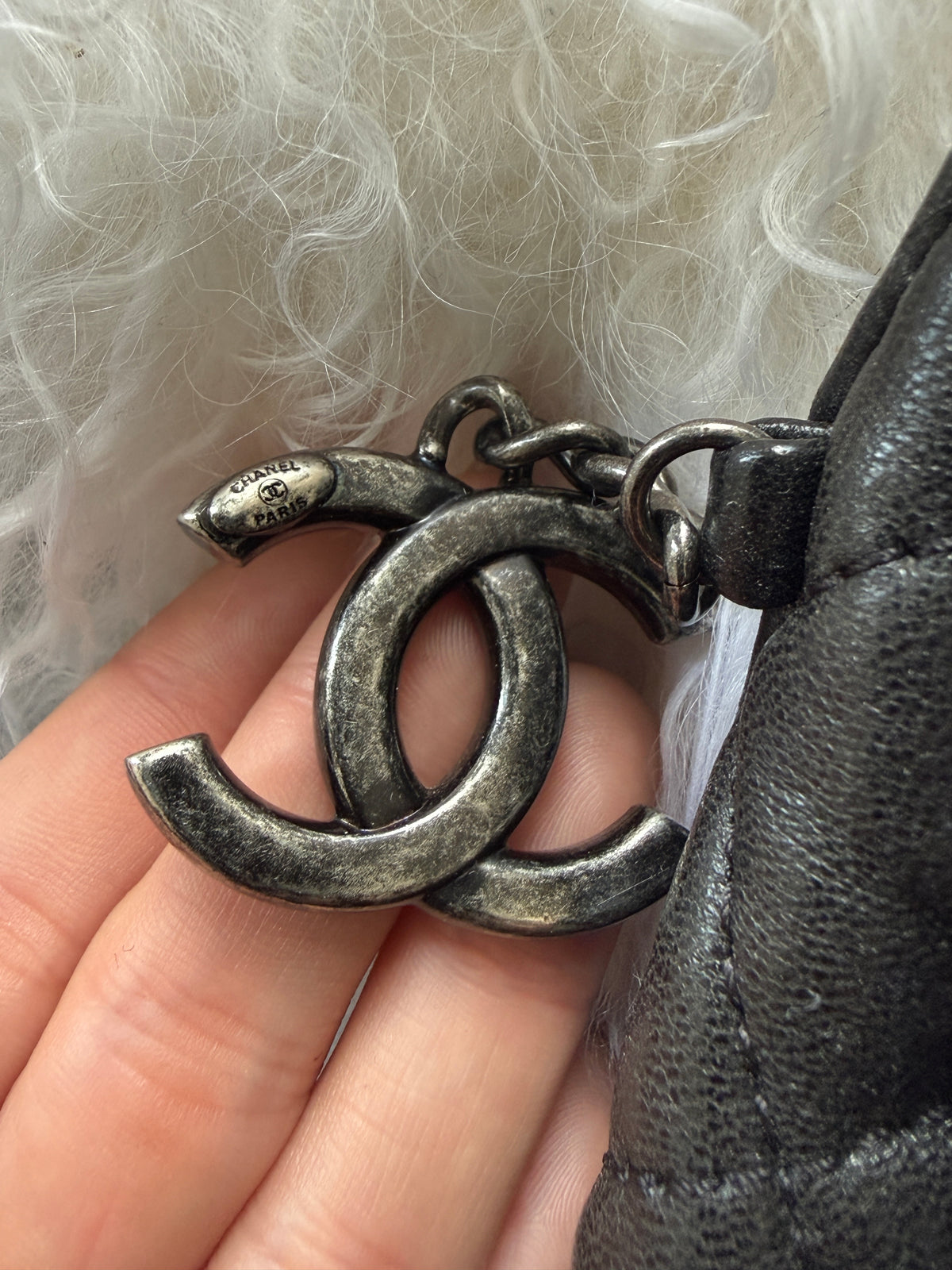 F/W 2015 Chanel Tabatiere Foldover Clutch